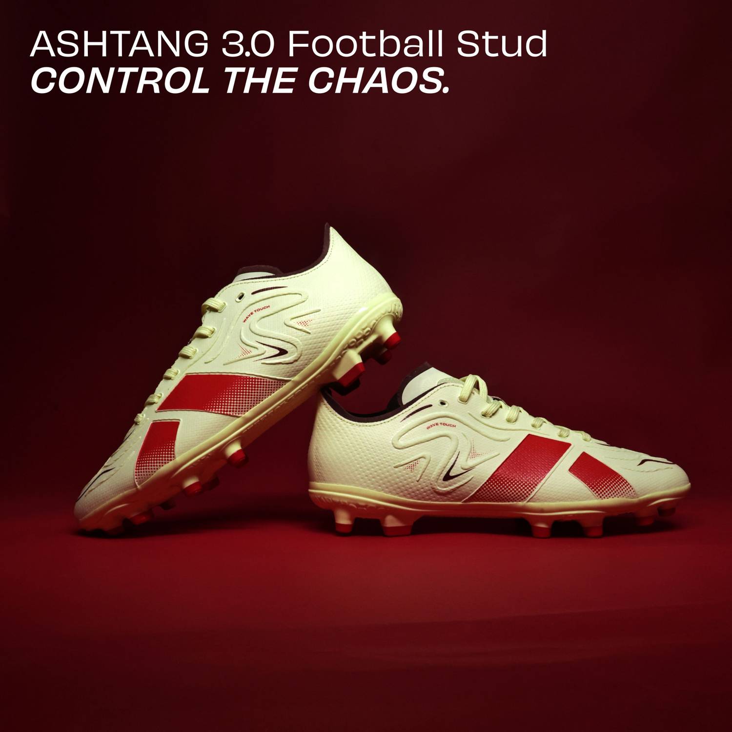 NIVIA Ashtang 3.0 Football Shoes Men Yellow - Image 2