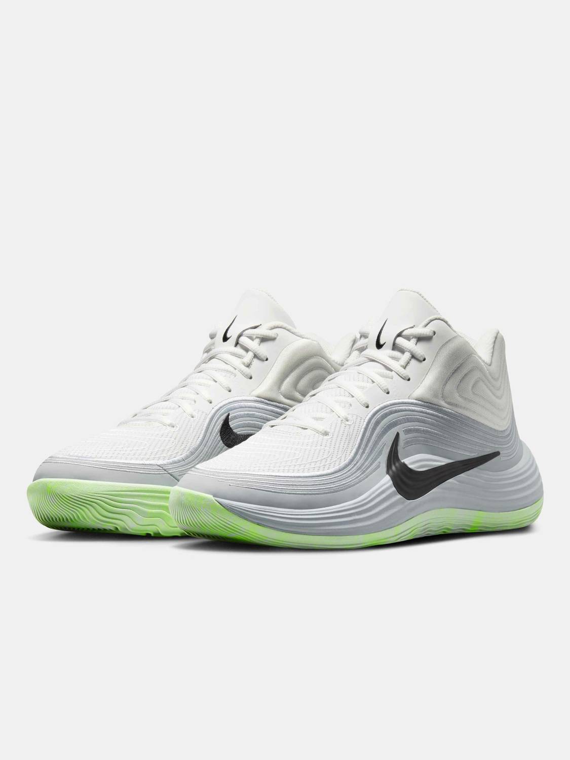NIKE Precision 8 MID Basketball Shoes Men Gray
