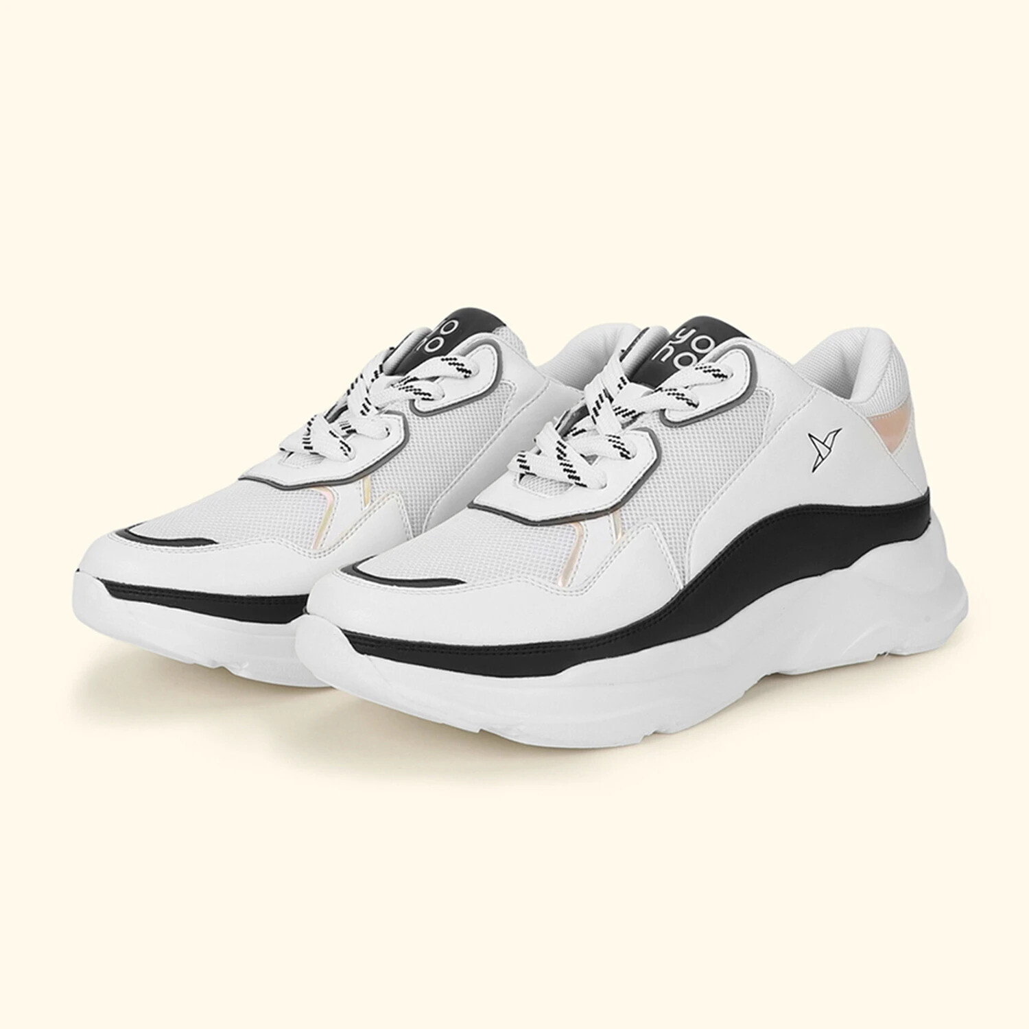 Image of yoho Yoho Chunky Sneakers for Women | Cushioned Insole | Anti-Skid | Casual Shoes Sneakers For Women