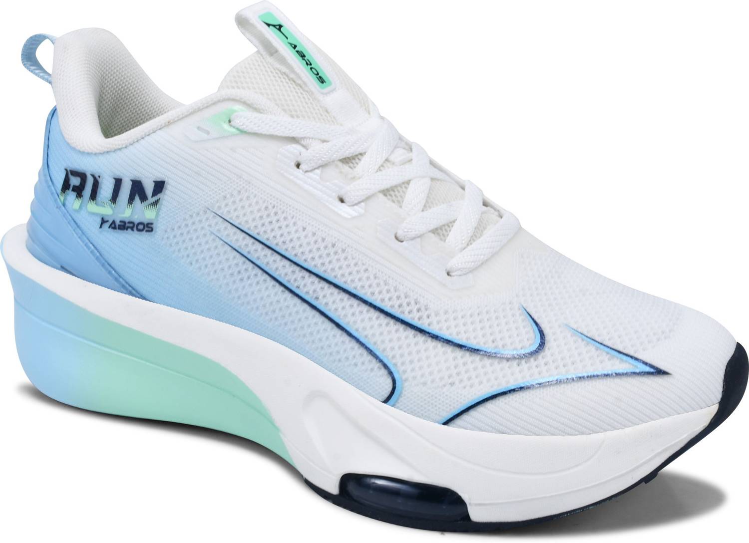 Abros GRANOX-PRO Men's White Running Shoes - Image 3