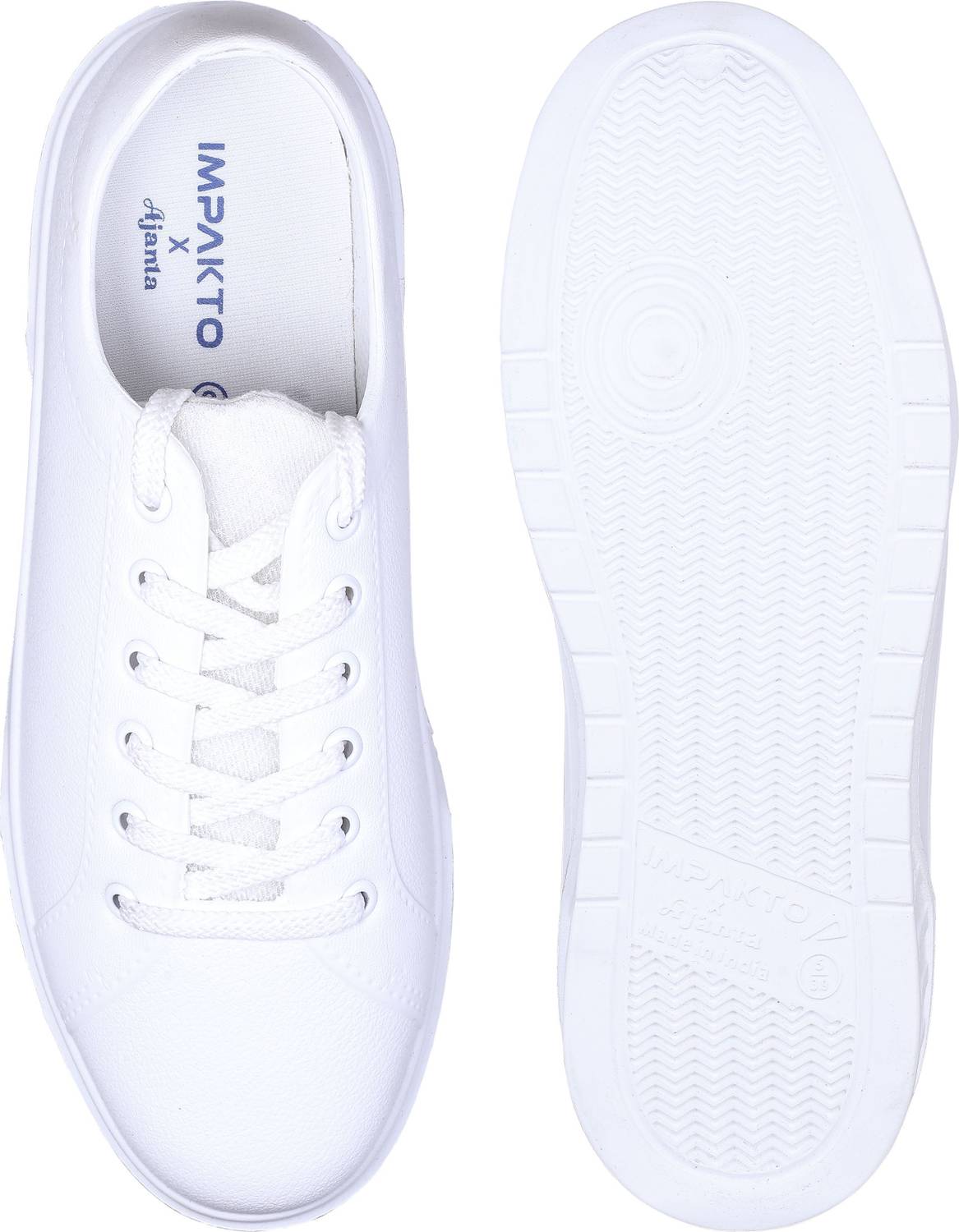 Impakto FT3071 Men's White Sneakers - Image 4