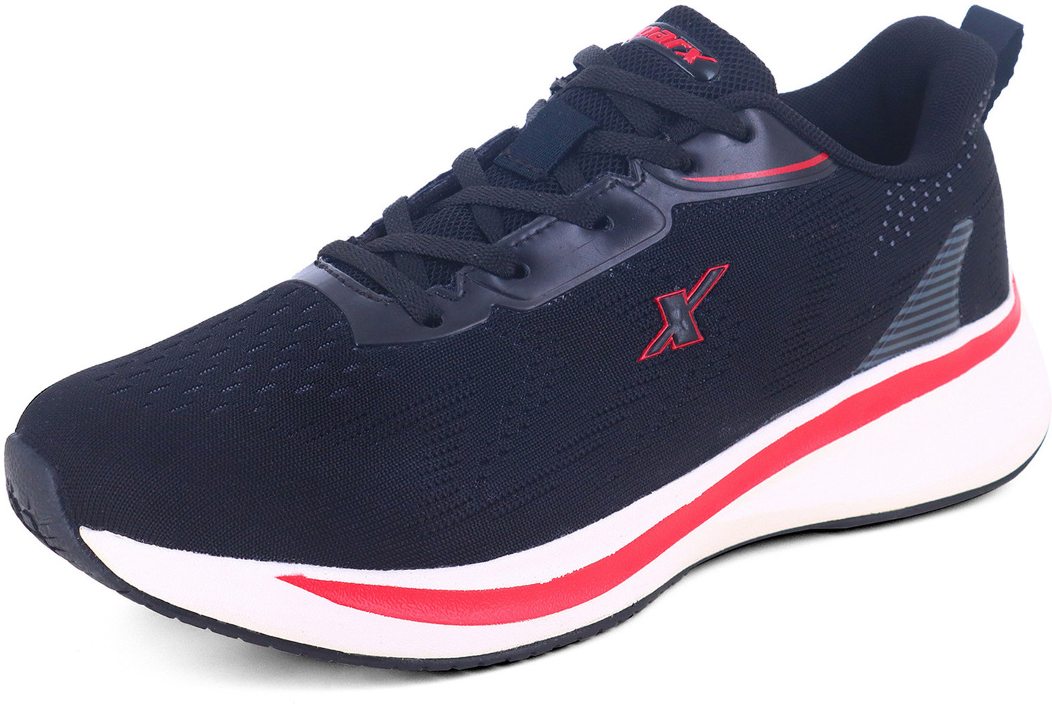 Image of Sparx SM 9109 | Stylish, Comfortable | Walking Shoes For Men (Black, Red, 10)