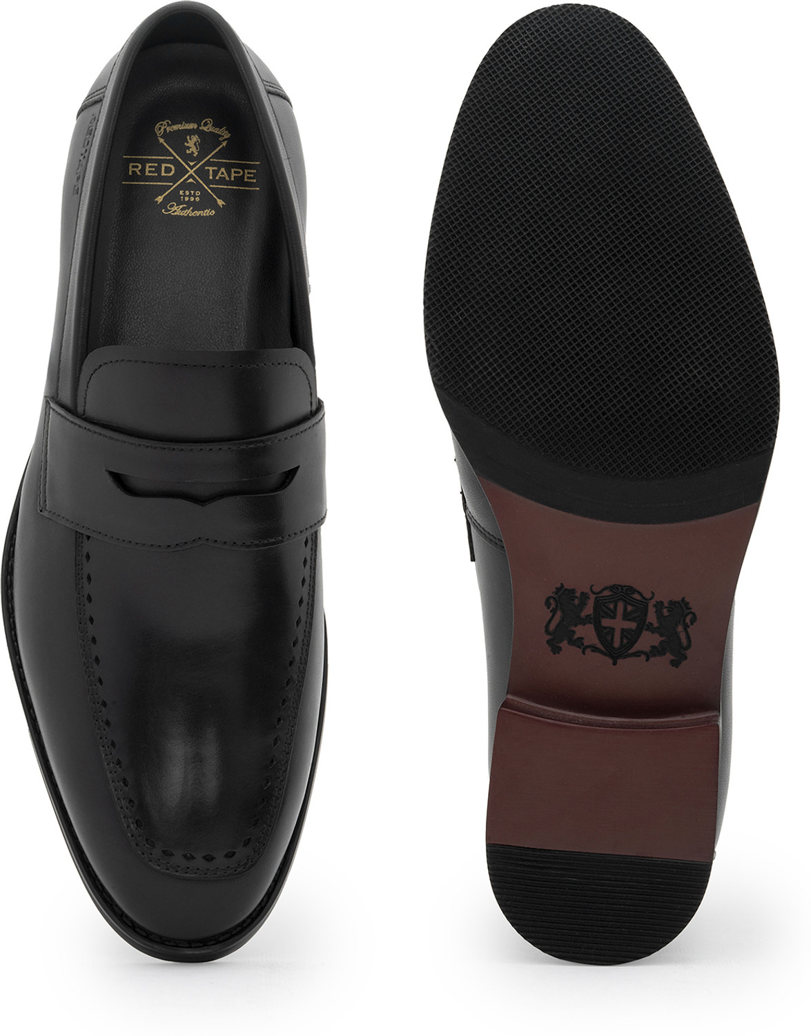 Image of RED TAPE Formal Loafers for Men | Timeless Office Elegance Slip On For Men