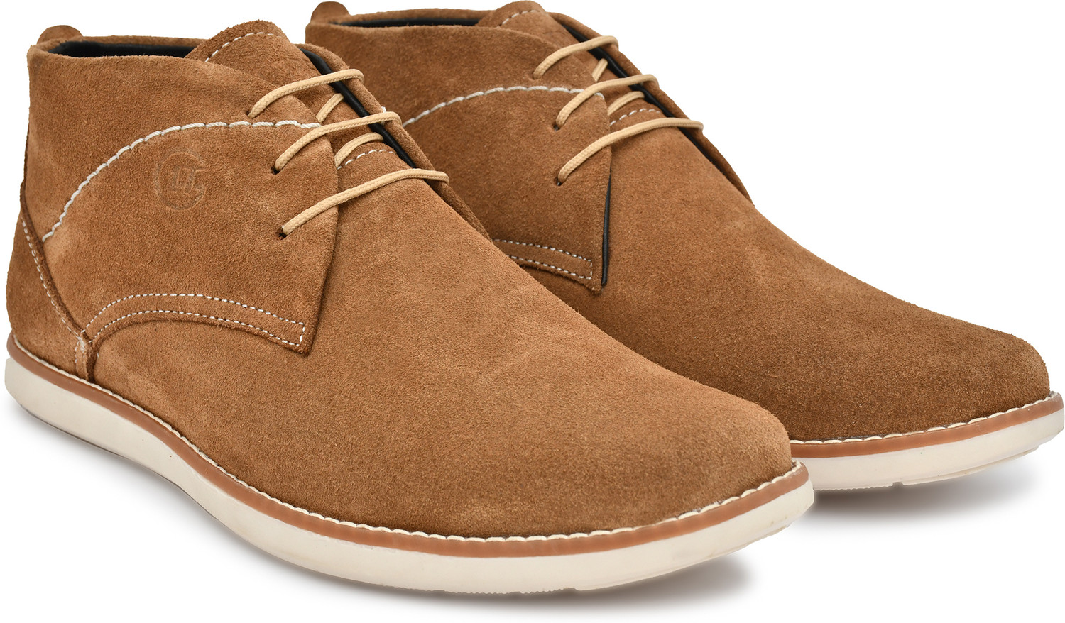 Image of G L Trend Genuine Real Suede Leather Casual Ankle Boot Outdoor Lace-up Shoe Boots For Men