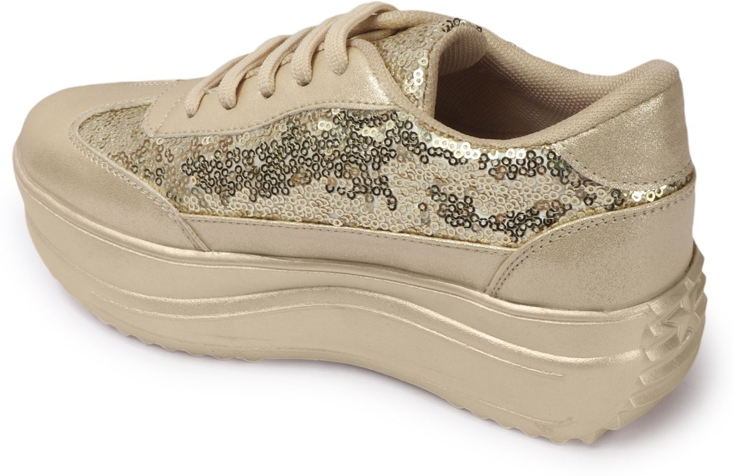 Image of VENDOZ GLITTERY PARTY WEDDING AND CASUAL WEAR Sneakers For Women Sneakers For Women