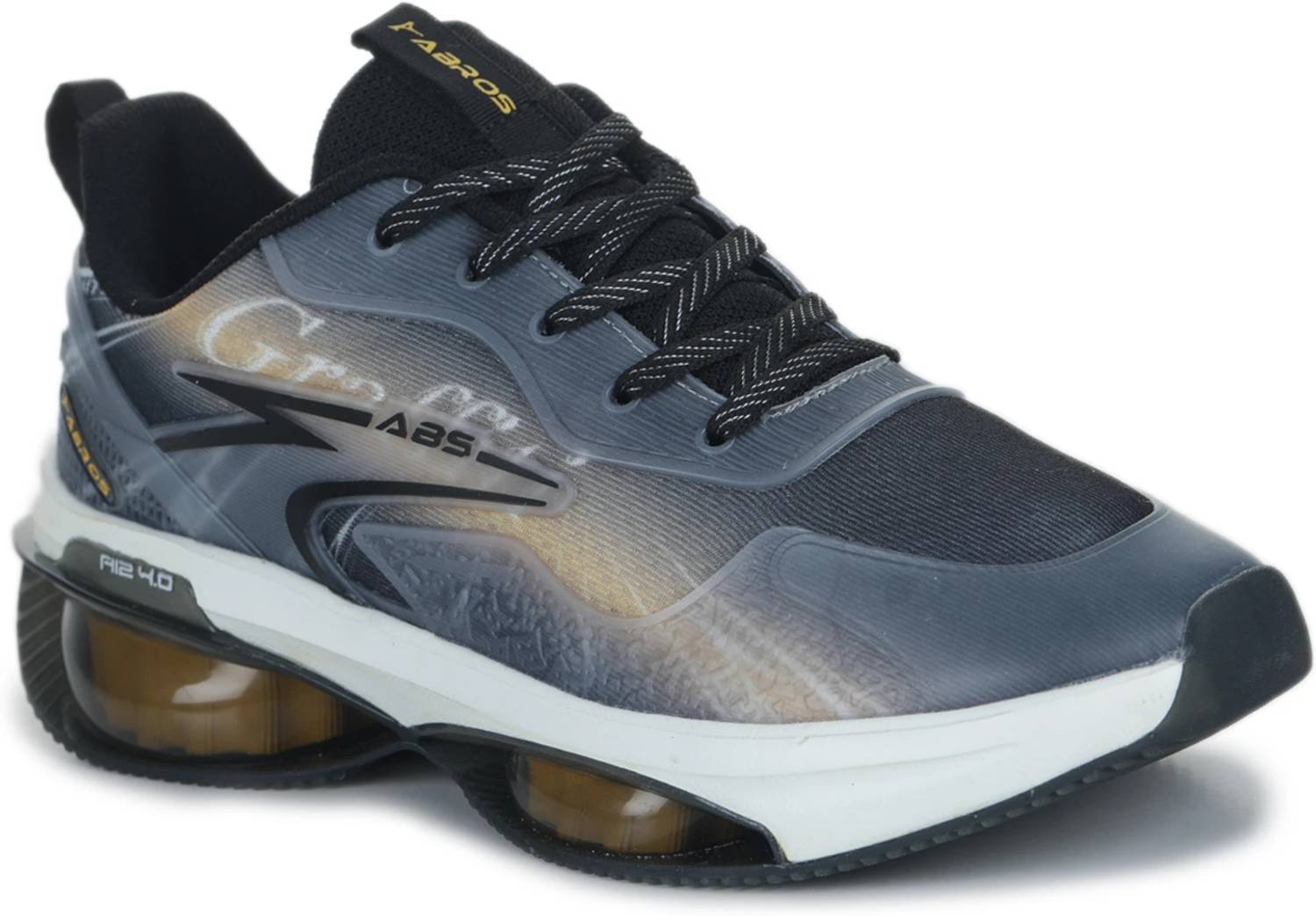 Abros TREVOR-O Running Shoes for Men, Black - Image 3