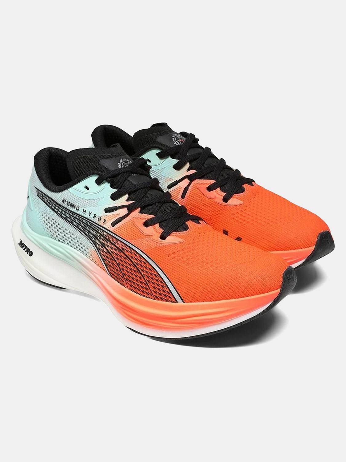 25.5 未使用品 PUMA DEVIATE NITRO 3 HYROX PUMA Deviate NITRO 3 HYROX AH25 Running Shoes For Men - Buy PUMA