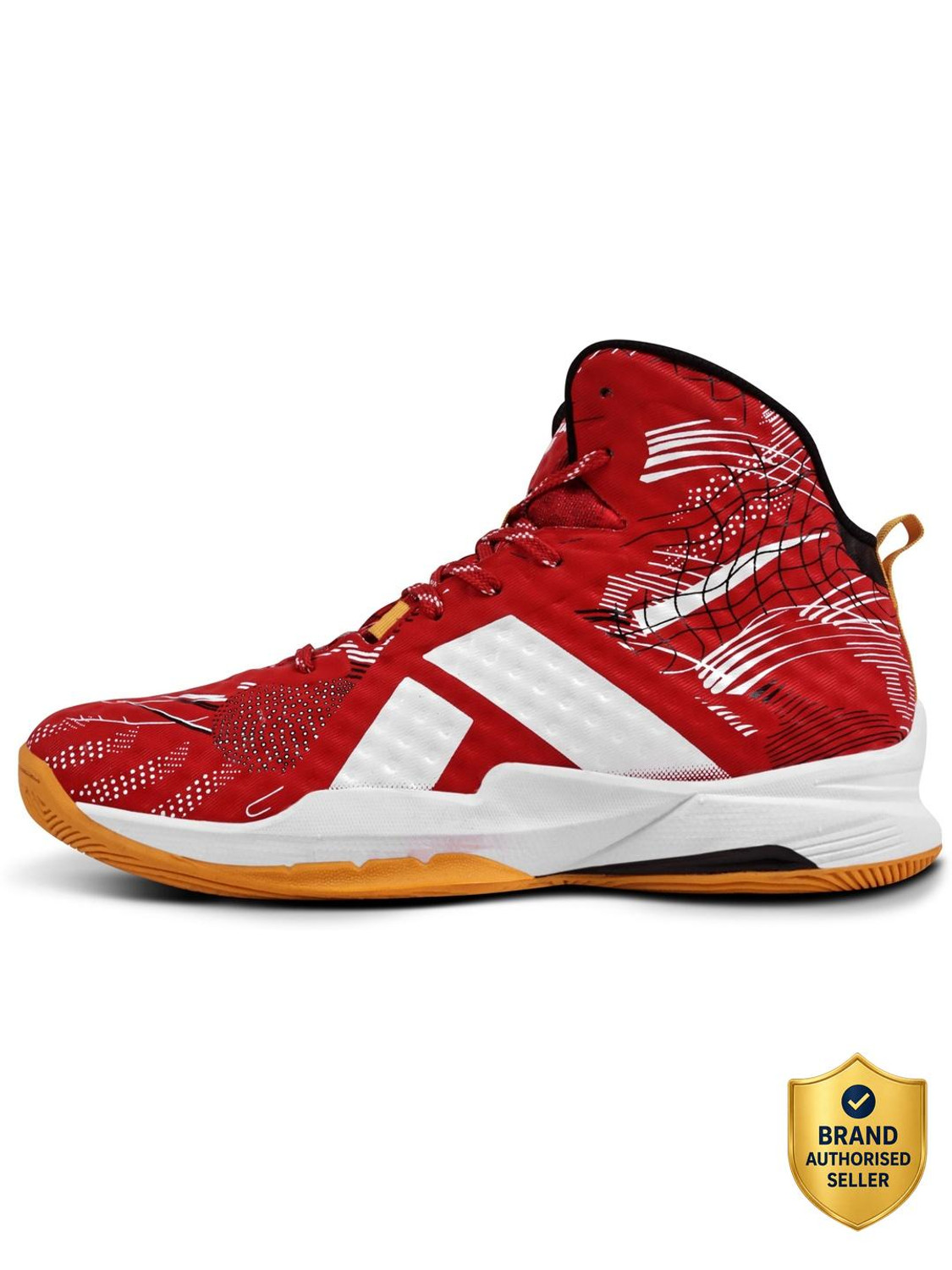 Image of NIVIA CLAWMARK, Duofoam Cushion, Herringbone Outsole with TPU Shank Stability Basketball Shoes For Men
