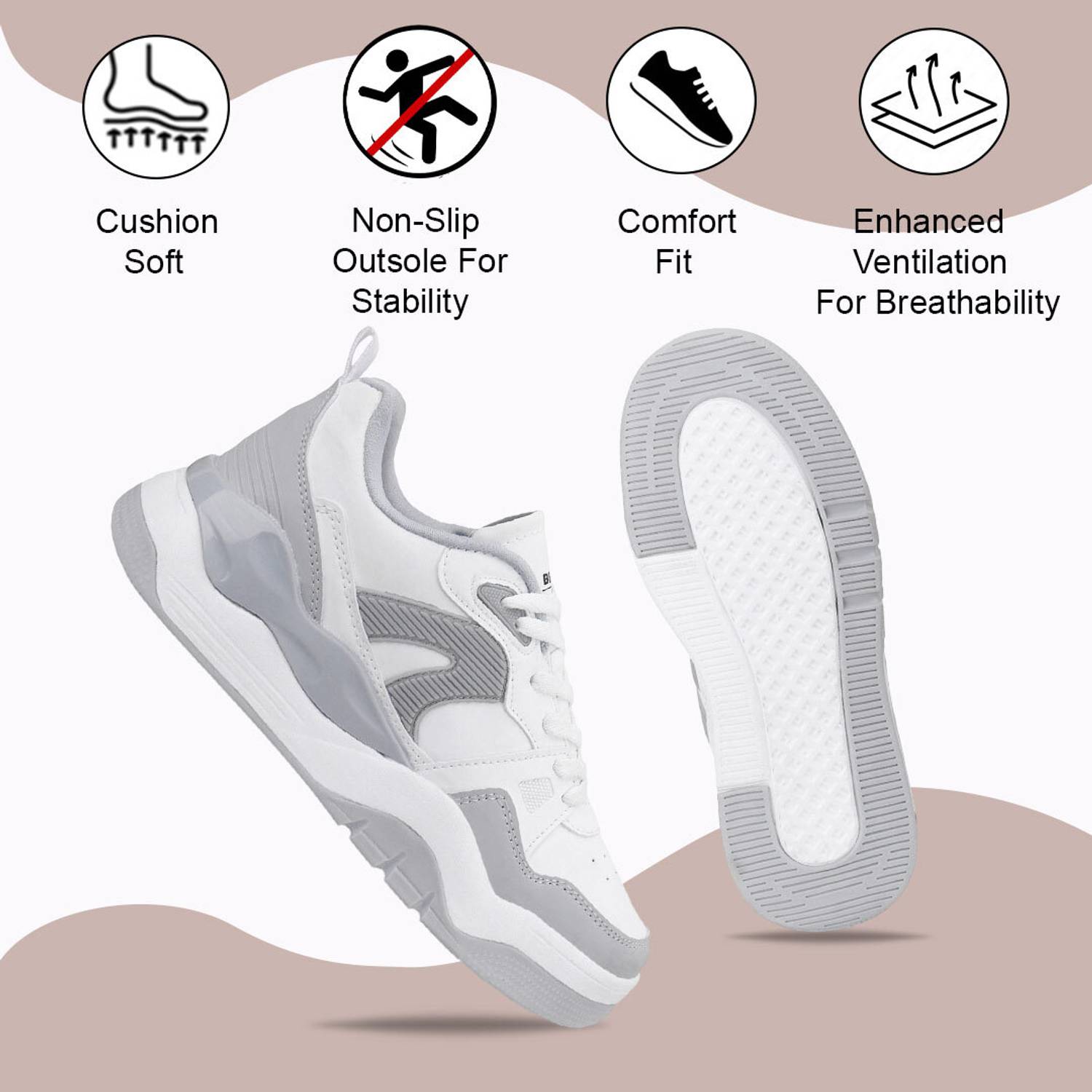 BERSACHE Casual Sneaker For Men - Image 4