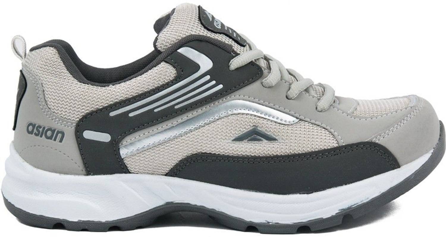 asian Future-01 Men's Running Shoes, Gray - Image 3