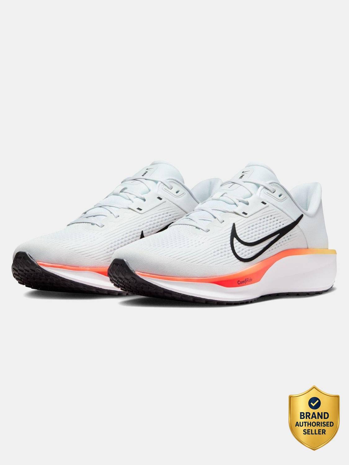 NIKE QUEST 6 Men White Running Shoes - Image 1