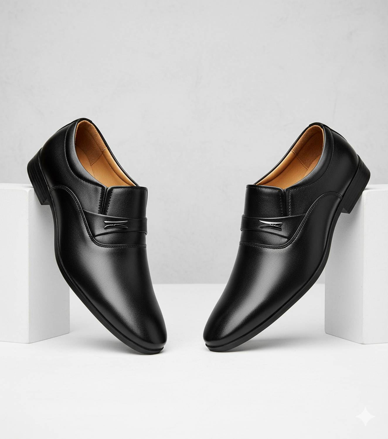 kickonus Men's Formal Slip-On Shoes - Image 1