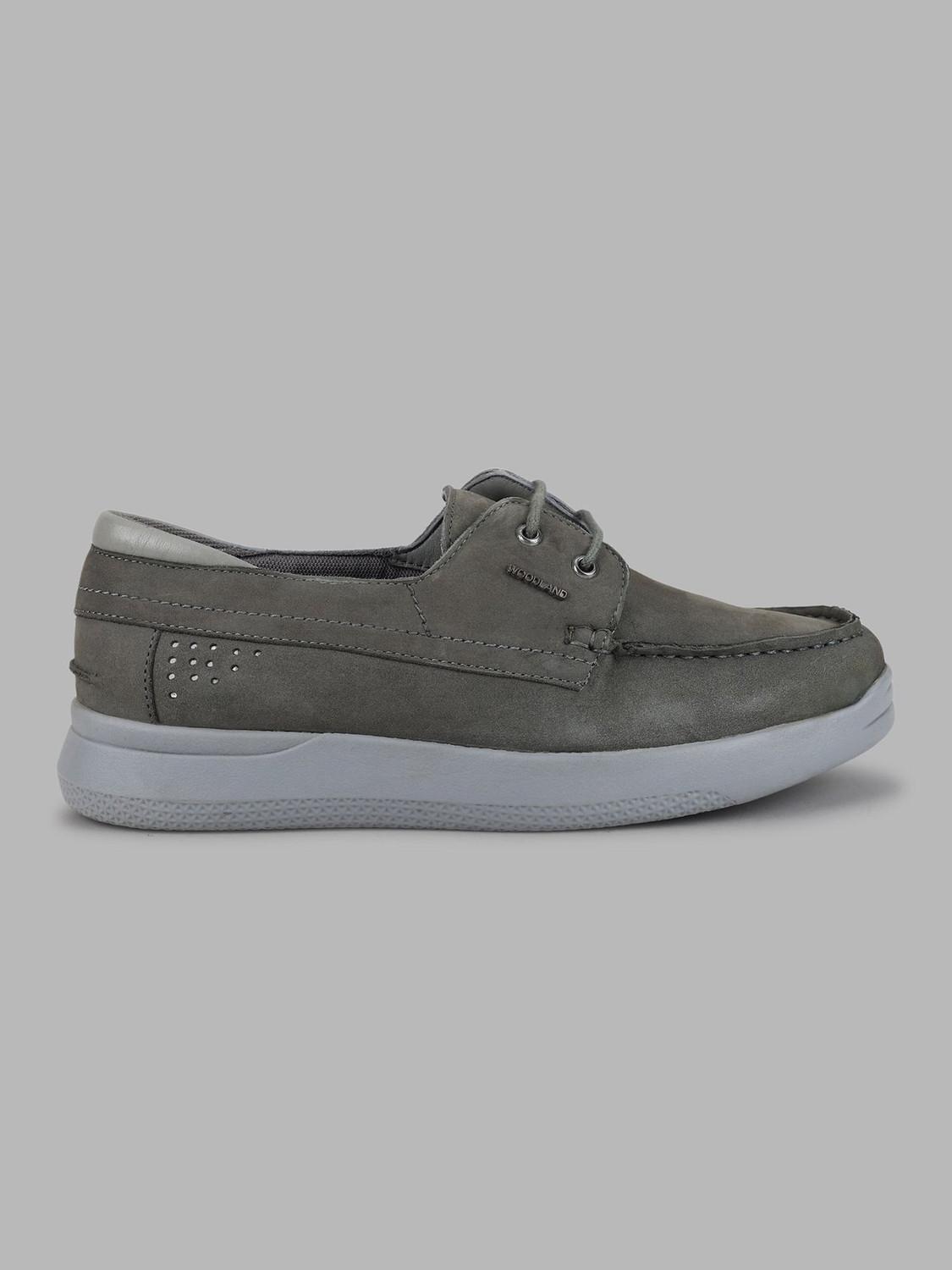 Image of WOODLAND Lace Up Lightweight Breathable Comfortable Daily Use Casuals For Men