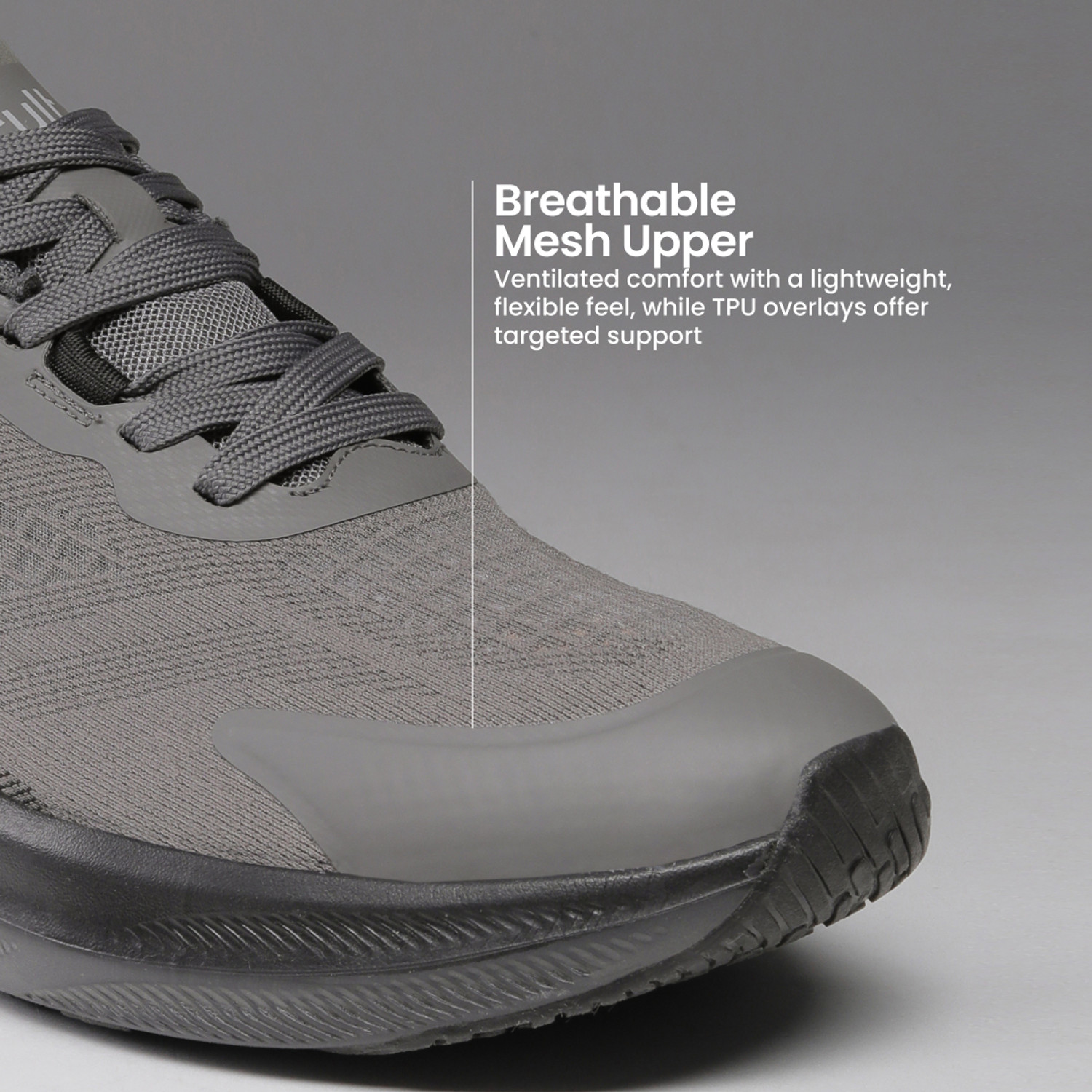 Image of Cult AeroRush Running Shoes Breathable Mesh Upper Enhanced Cushioning Superior Grip Running Shoes For Men