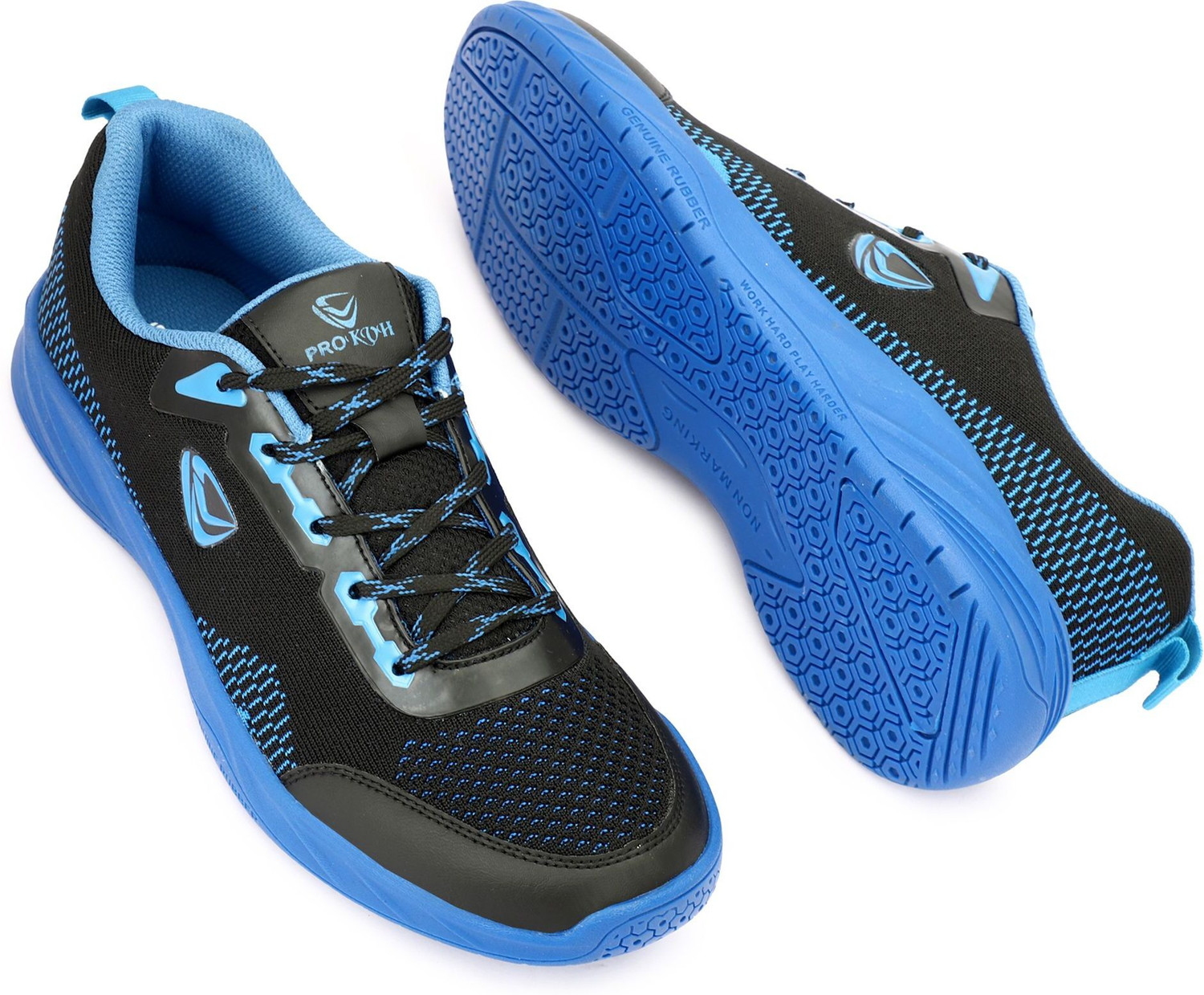Image of PRO KVH Court Flyer 2.0 Non-Marking Indoor Court Breathable, Cushioned, Durable Badminton Shoes For Men