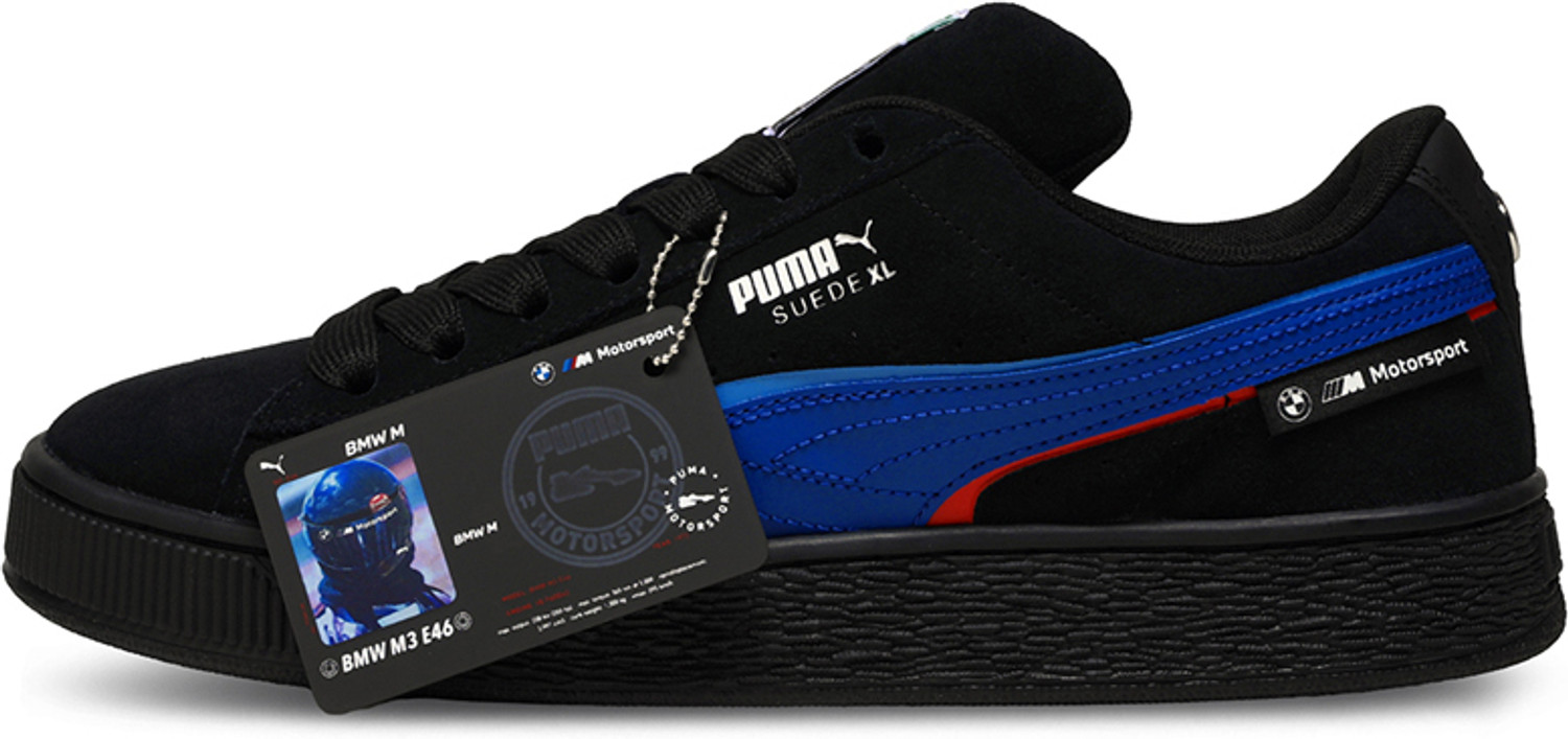 Image of PUMA BMW M Motorsport Suede XL Sneakers For Men