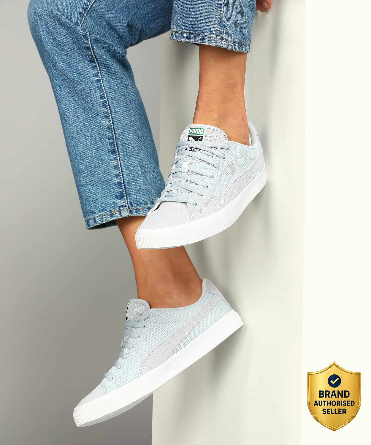 PUMA Suede Skate Nitro Mesh Sneakers For Men