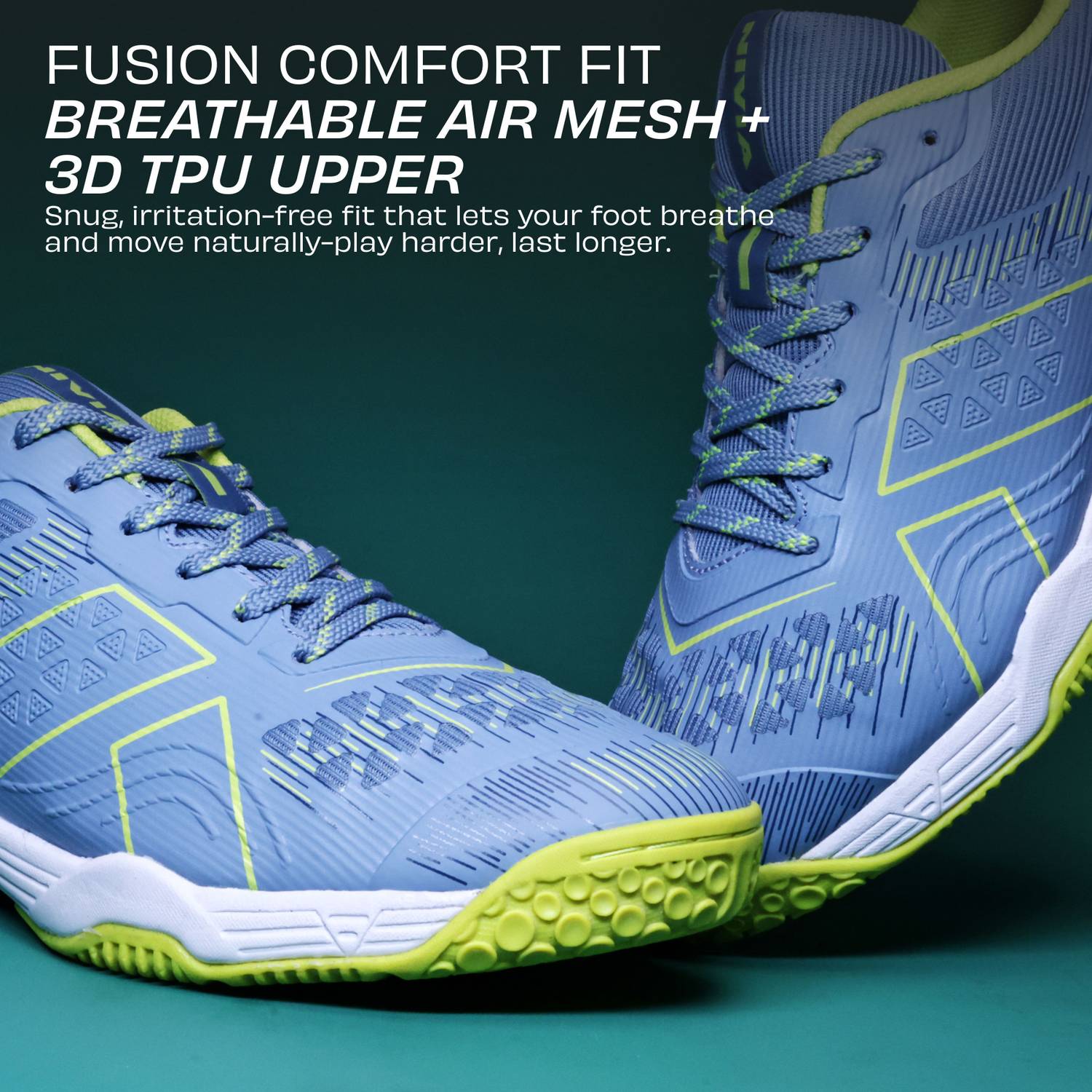 NIVIA HY-Energy 2.0 Duofoam Badminton Shoes For Men - Image 2