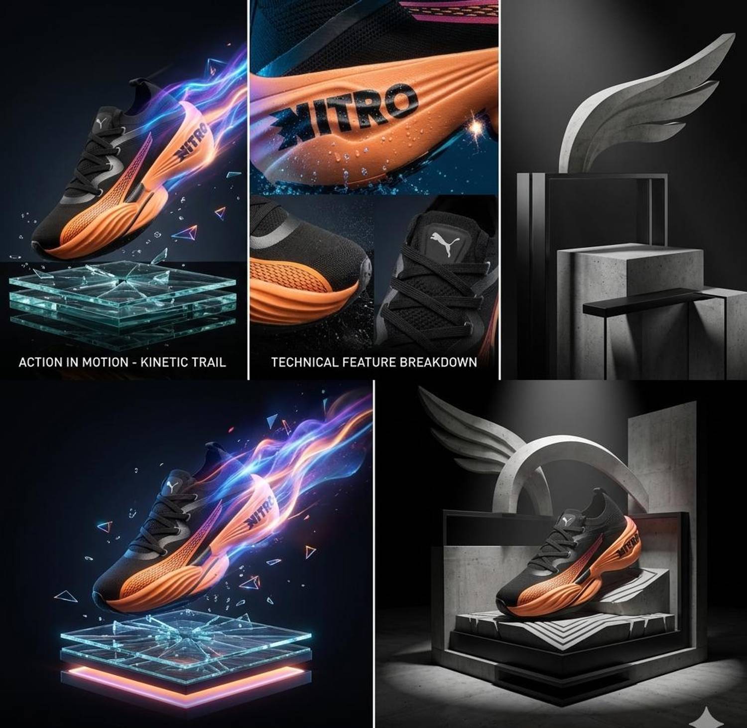 ZACIO Nitro Fastroid Running Premium Gym,Sports,Training,Stylish
