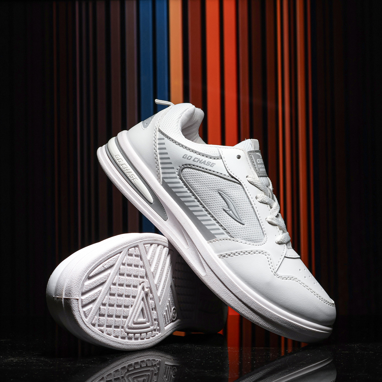 Image of asian Defender-03 Men's Casual Sneakers with Cushioned Sole & Low Top Style Sneakers For Men