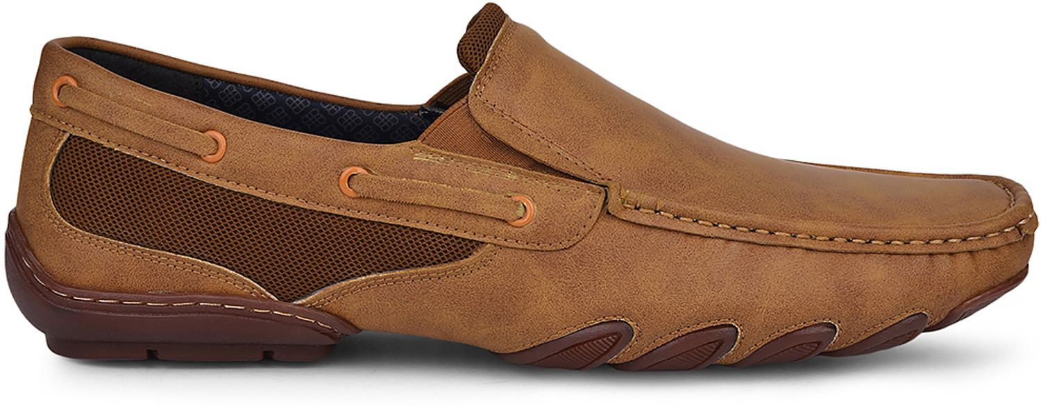 Image of Bata Men's Casual Slipon Shoes - Tan - ( 9 UK ) Casuals For Men