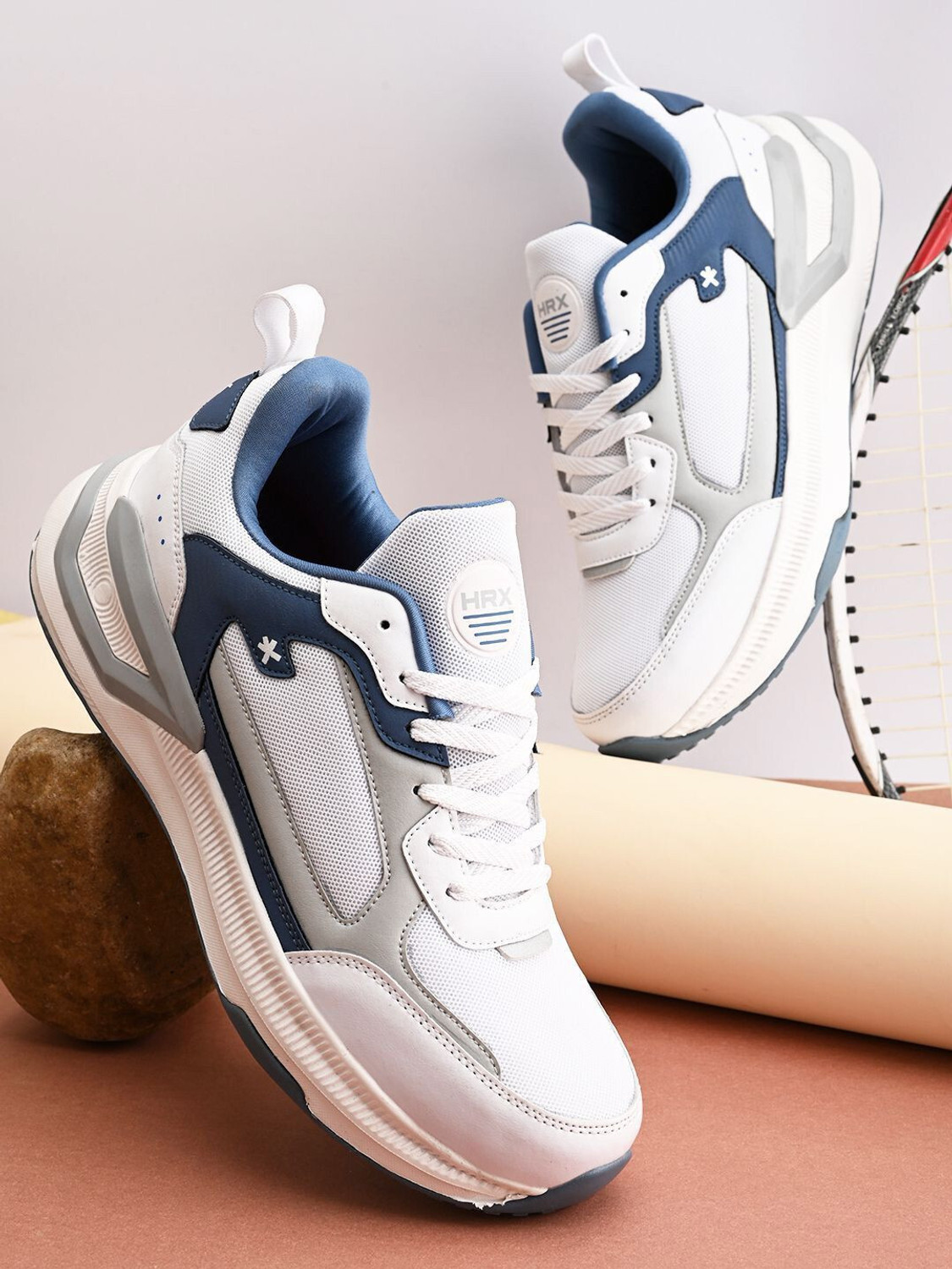 Image of HRX by Hrithik Roshan HHRXECSP681WBL Jogging Shoes For Men