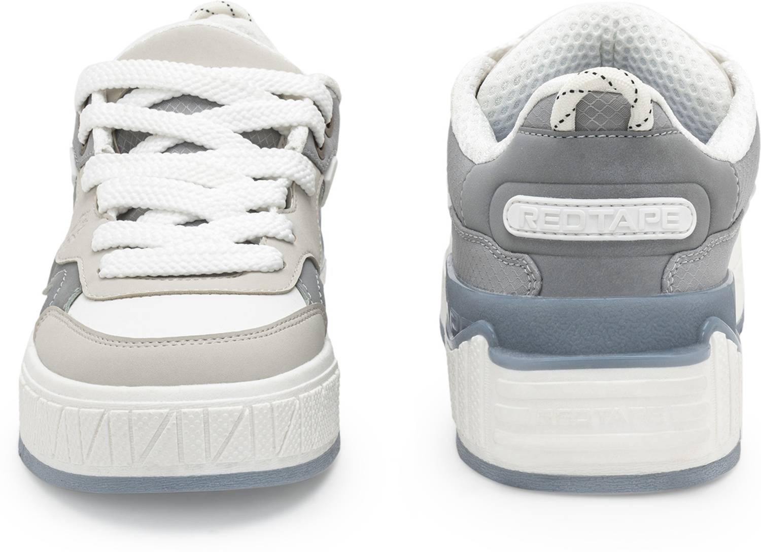 RED TAPE Grey Shoes for Men - Image 4