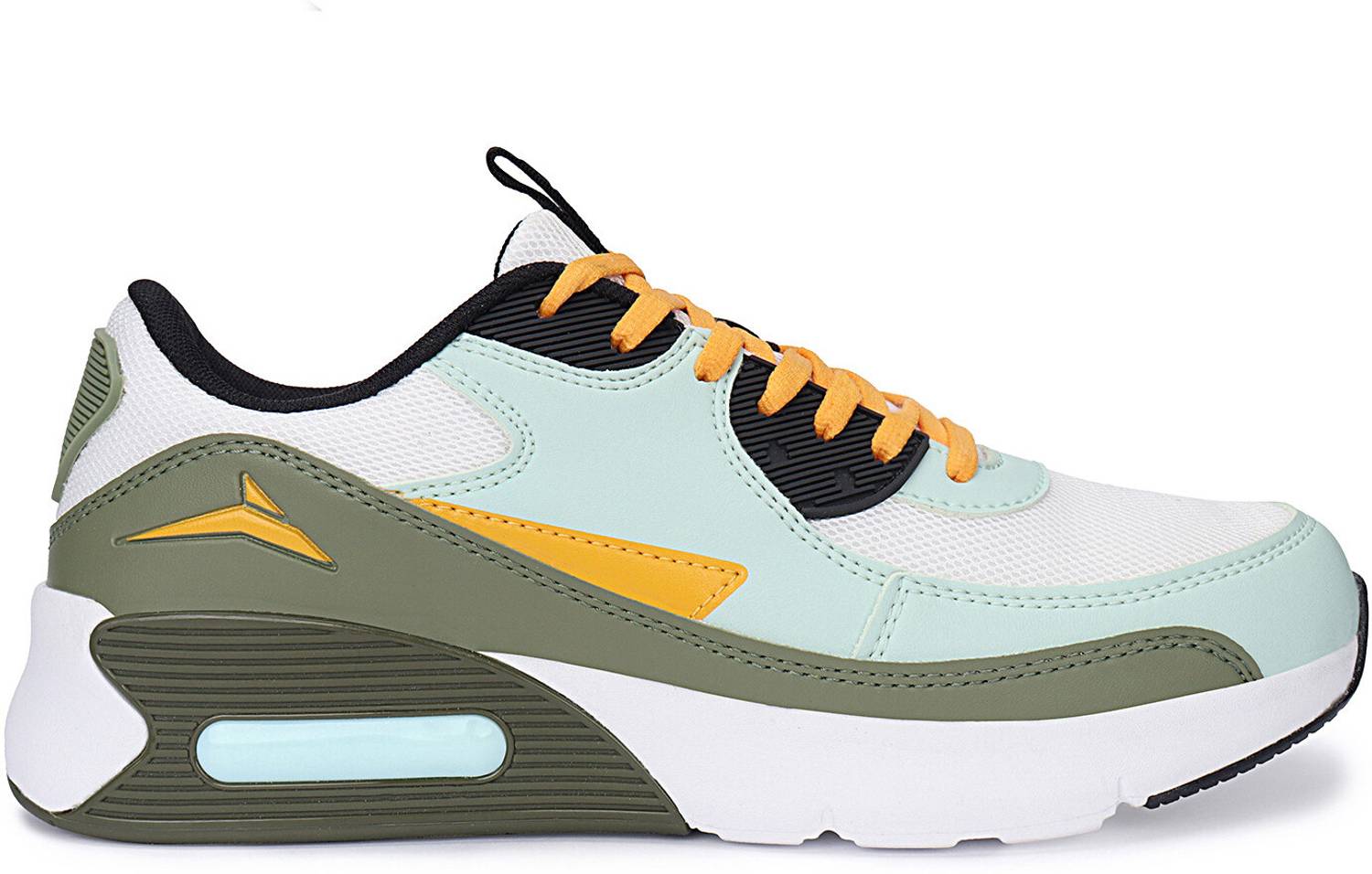 JQR RUMBA Men Green Sneakers - Image 3