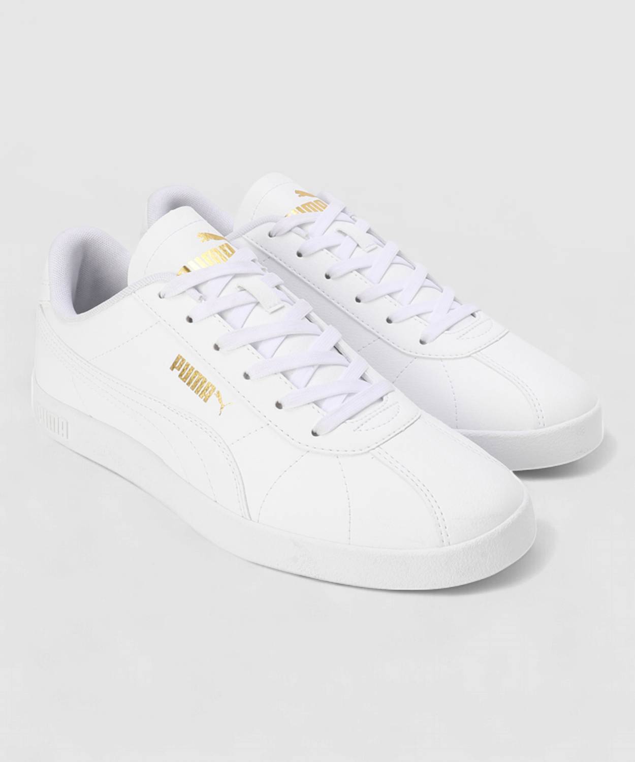 PUMA Club II SL White Men's Sneakers - Image 4