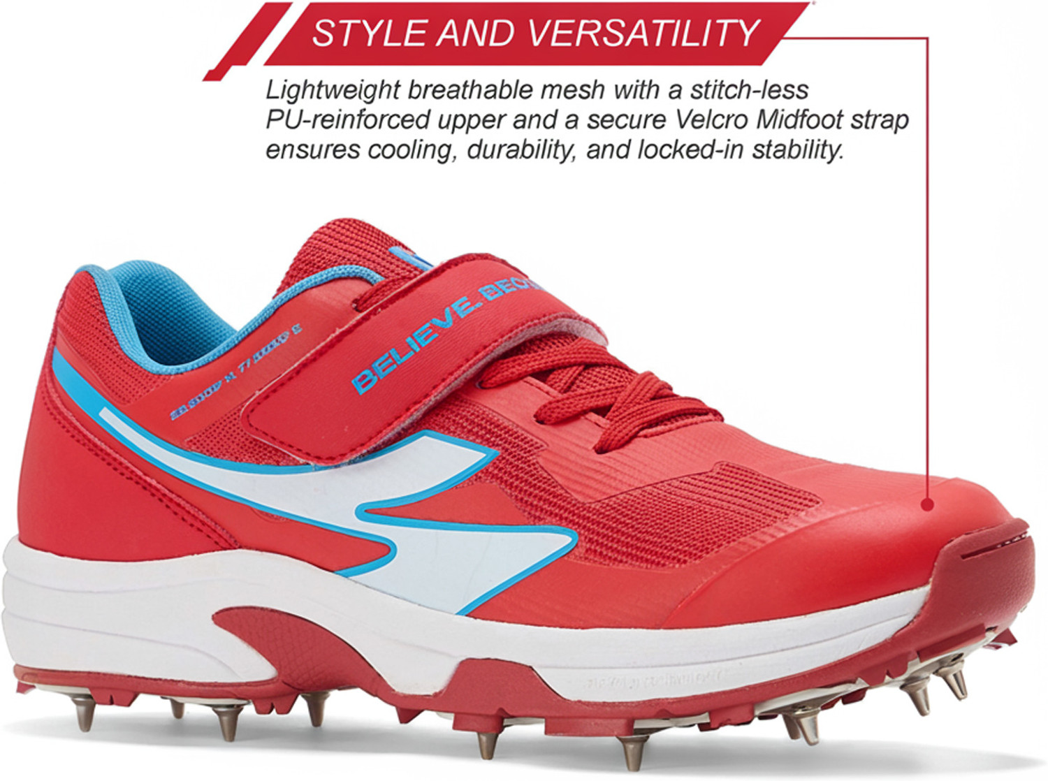 Image of SG Vortex Spikes Cricket Shoes For Men