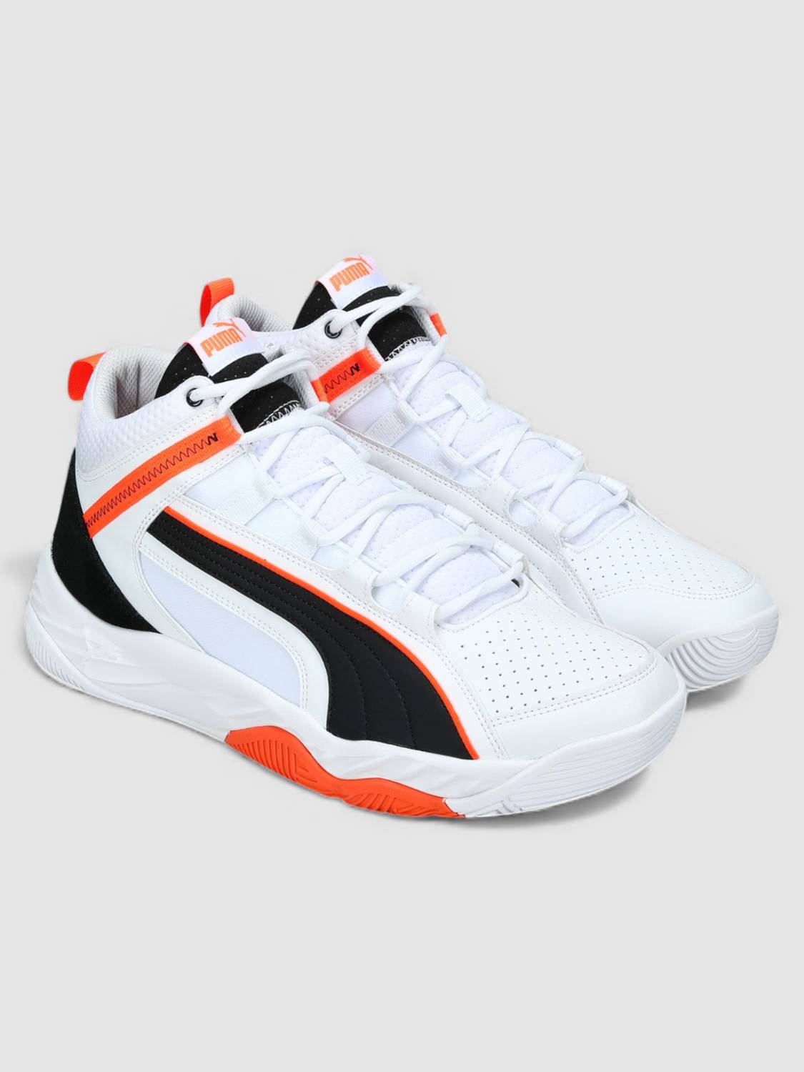 PUMA Rebound Future EVO Core Sneakers For Men White - Image 4