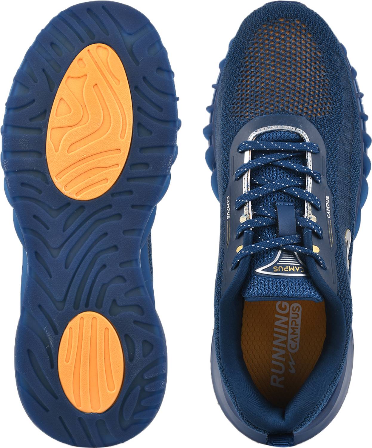 CAMPUS HOOD Men Blue Sneakers - Image 5