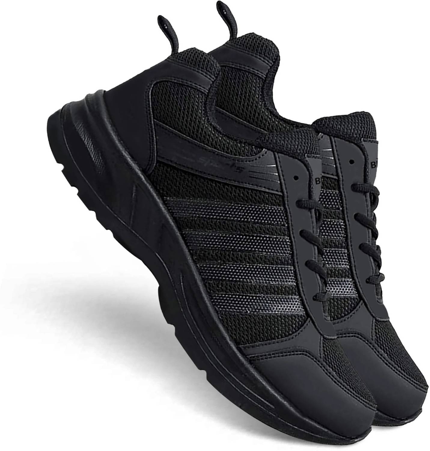 BRUTON Lite Sports Shoes For Men Black - Image 1