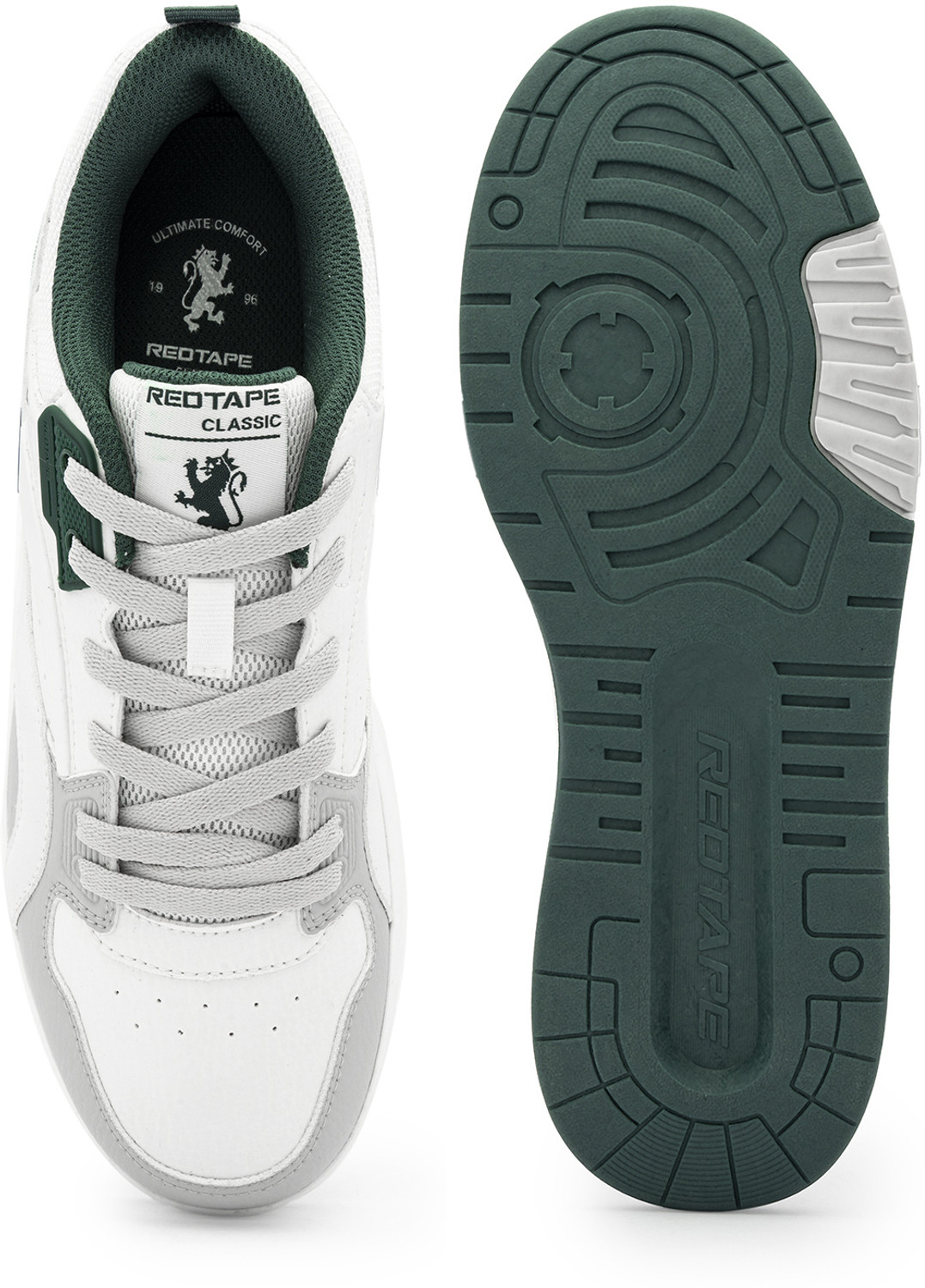 Image of RED TAPE Low Cut Sneaker for Men in White | Sneaker Sneakers For Men