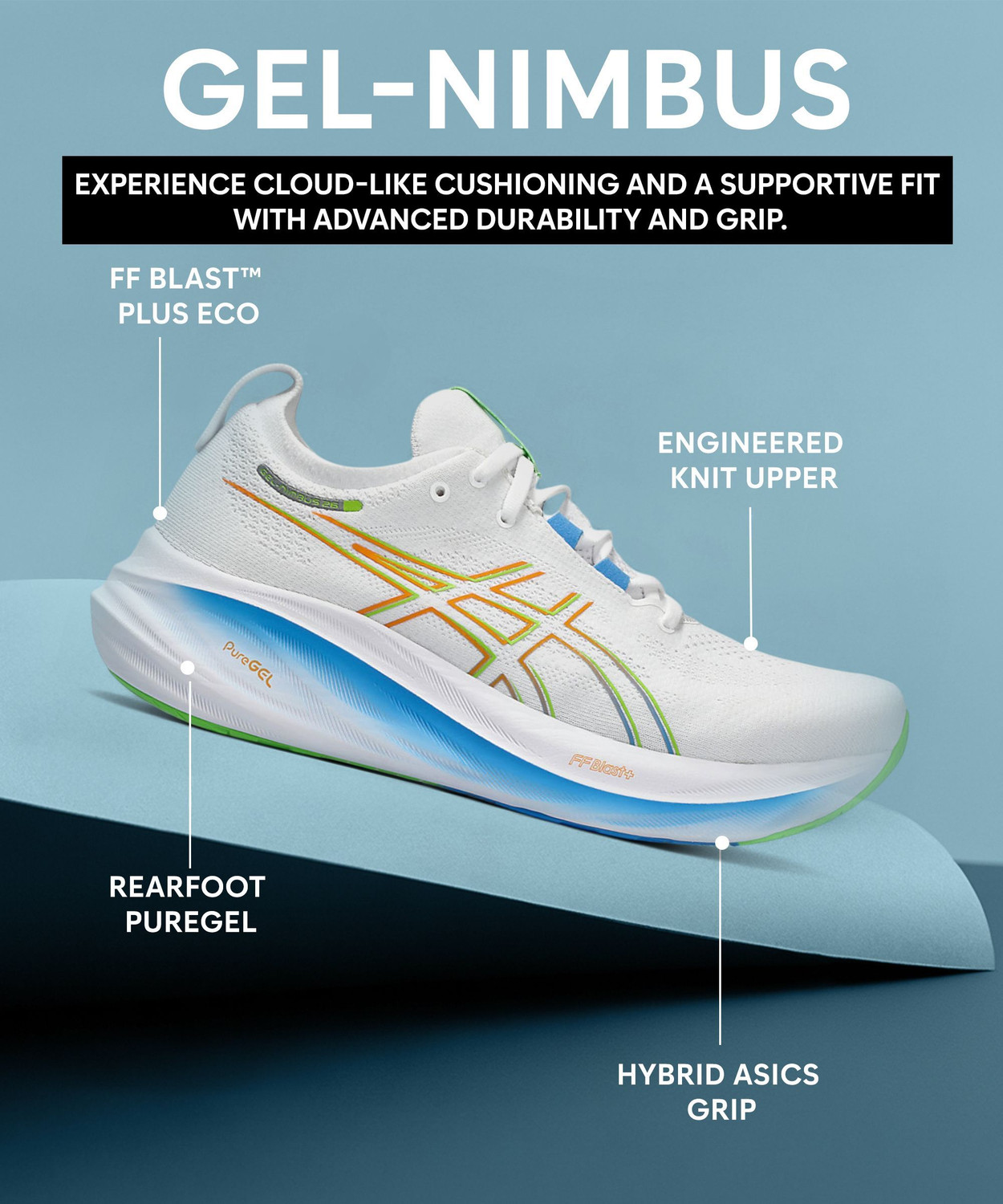 Image of Asics GEL-NIMBUS 26 Sneakers For Men