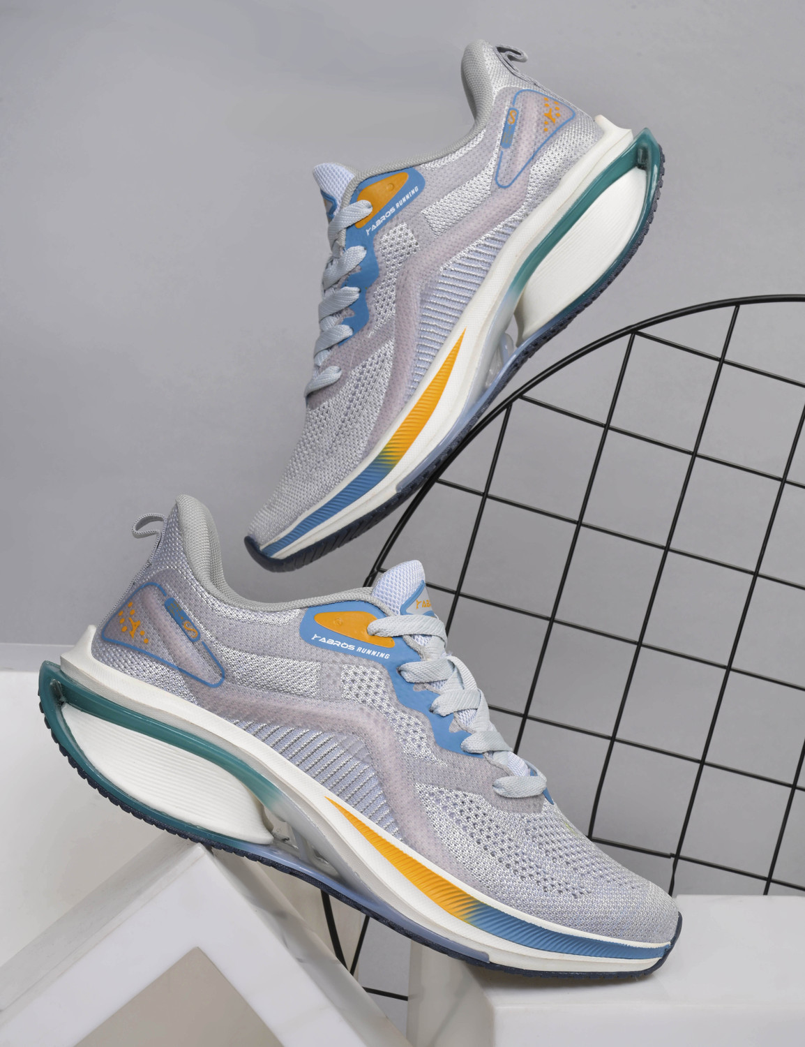 Image of Abros SUPER Men's Running Shoes | Soft Insole | Breathable Lace Up Sports Shoes Running Shoes For Men