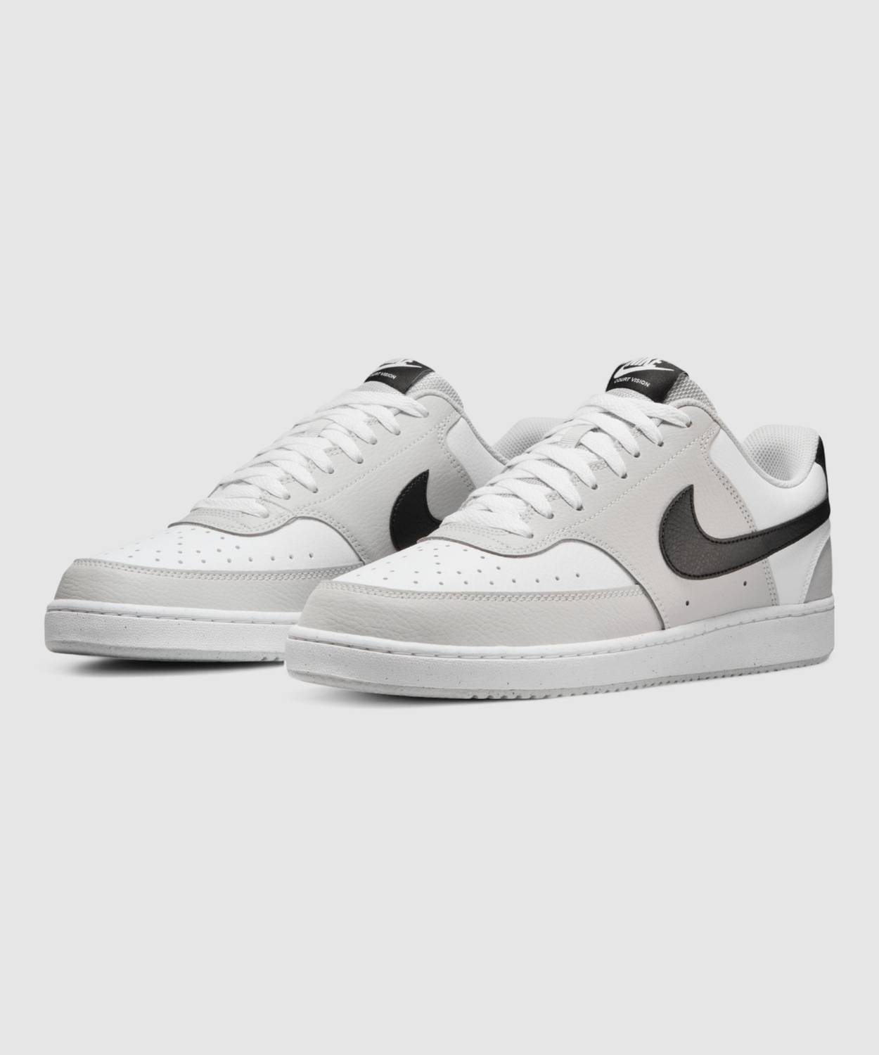 NIKE COURT VISION LO Men's Gray Sneakers - Image 5