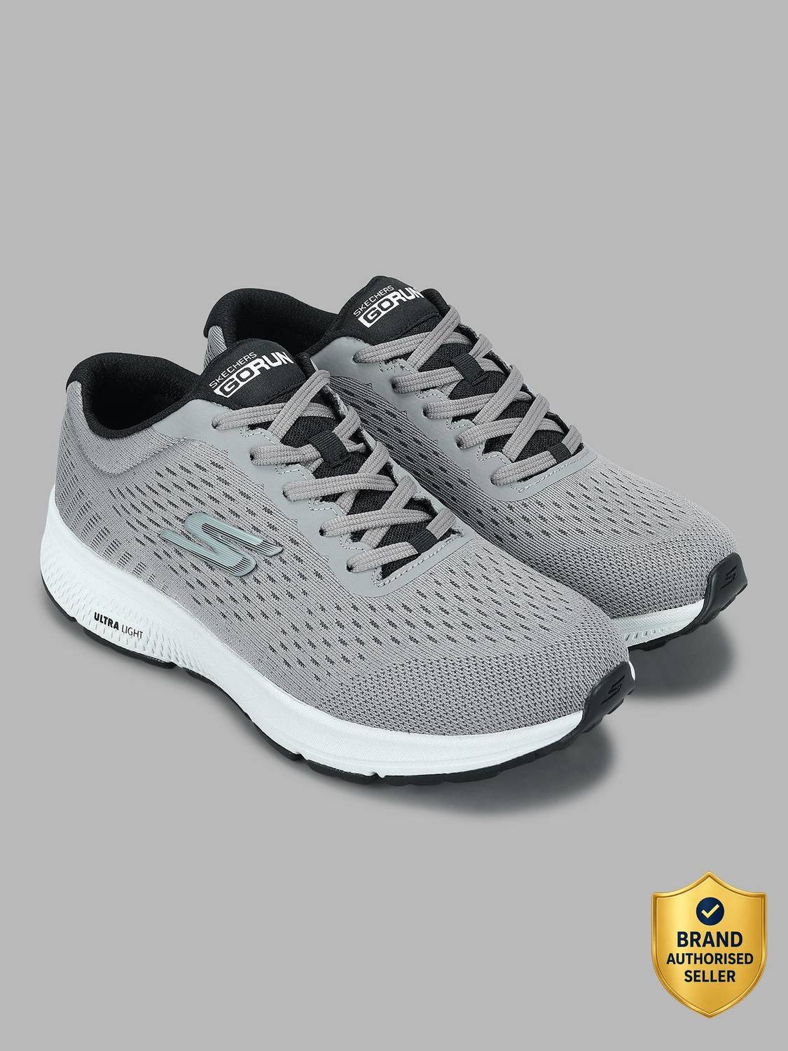 Skechers GO RUN CONSISTENT Outdoors For Men (Grey , 10)