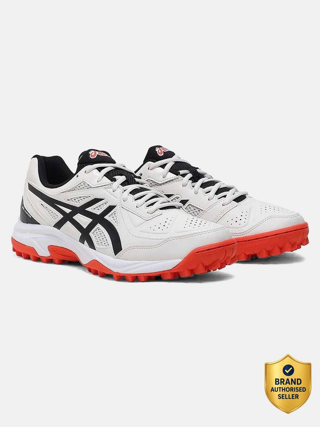 Asics GEL-COVER Men's Cricket Shoes Red - Image 1