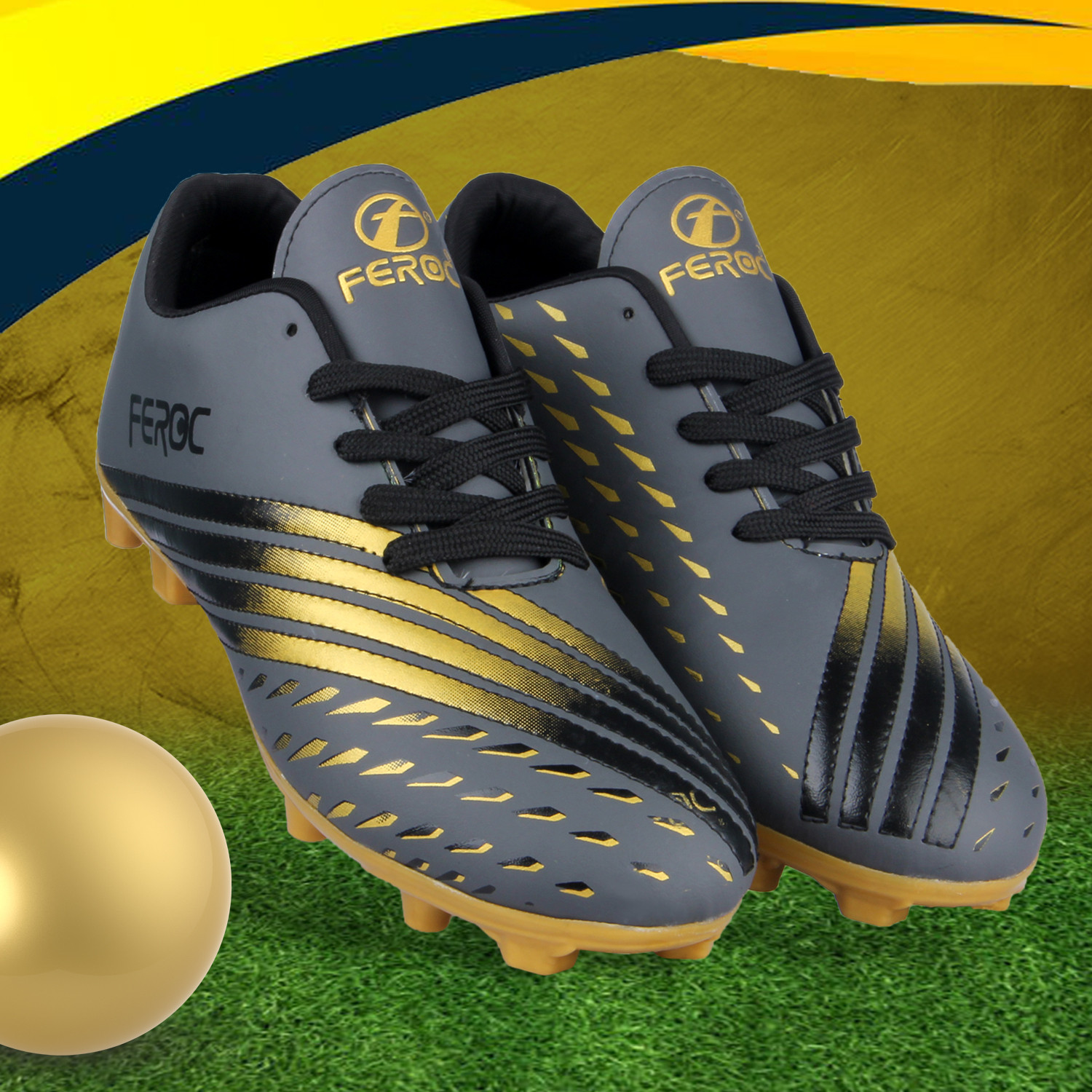 Image of FEROC Elite Football Shoes for Men Boys Unisex Kids Football Shoes For Men