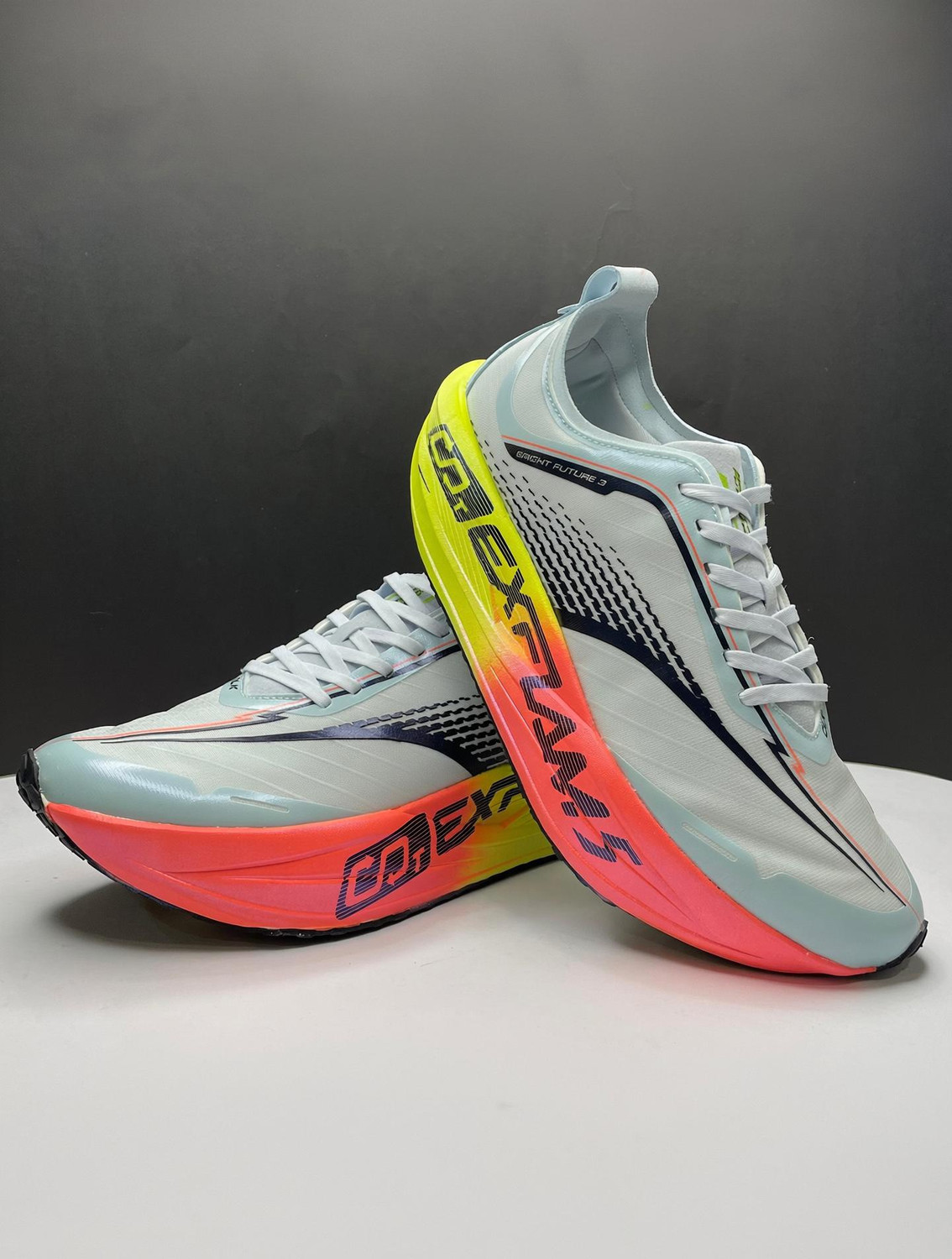 Image of Ethan Ethan Neon Pop Sole Sports Running Shoes For Men