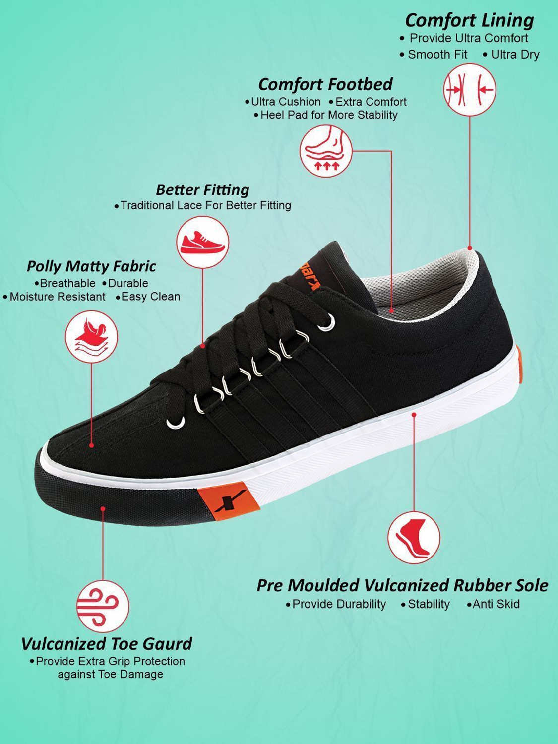 Image of Sparx SM 162 | Stylish, Comfortable | Sneakers For Men