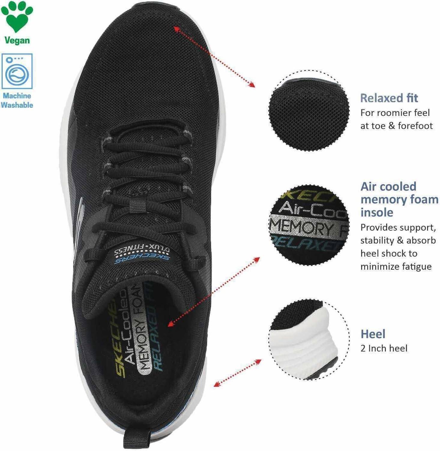Skechers D'Lux Fitness - Roam Free Sneakers For Men - Buy Skechers