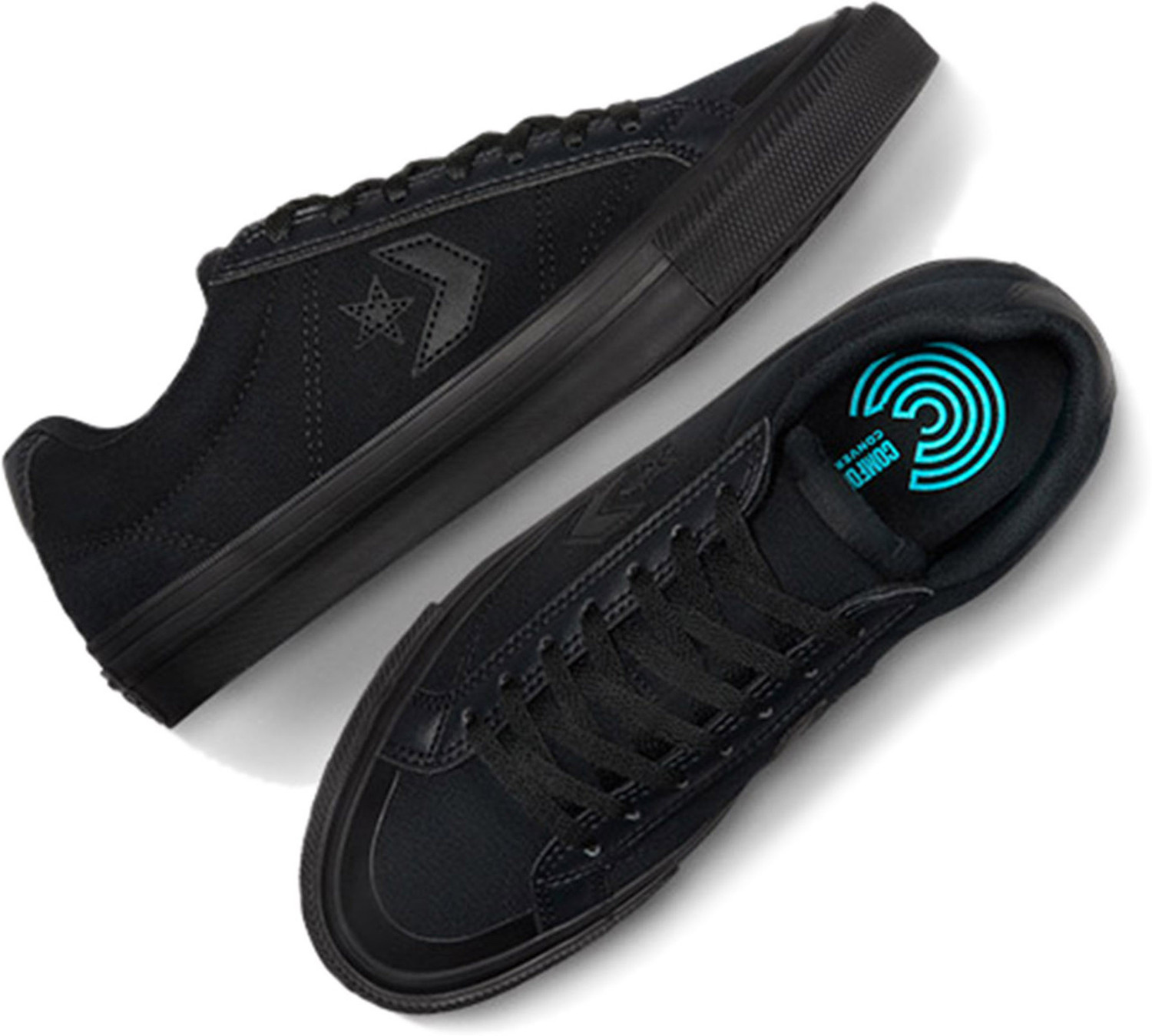 Image of Converse Sport Casual Monochrome Low Top Canvas Sneakers For Men
