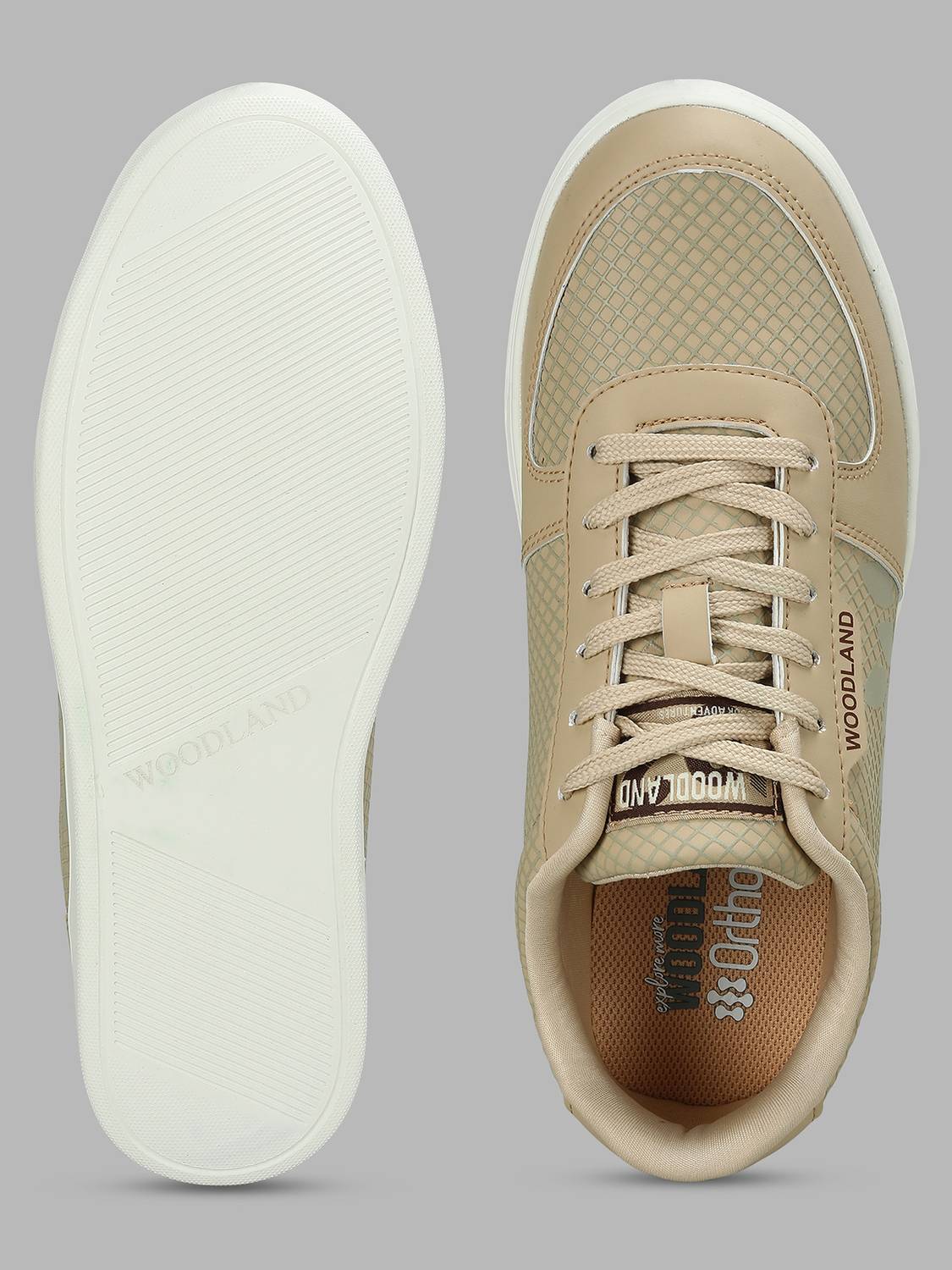 WOODLAND Men's Casual Lightweight Sneakers - Image 4