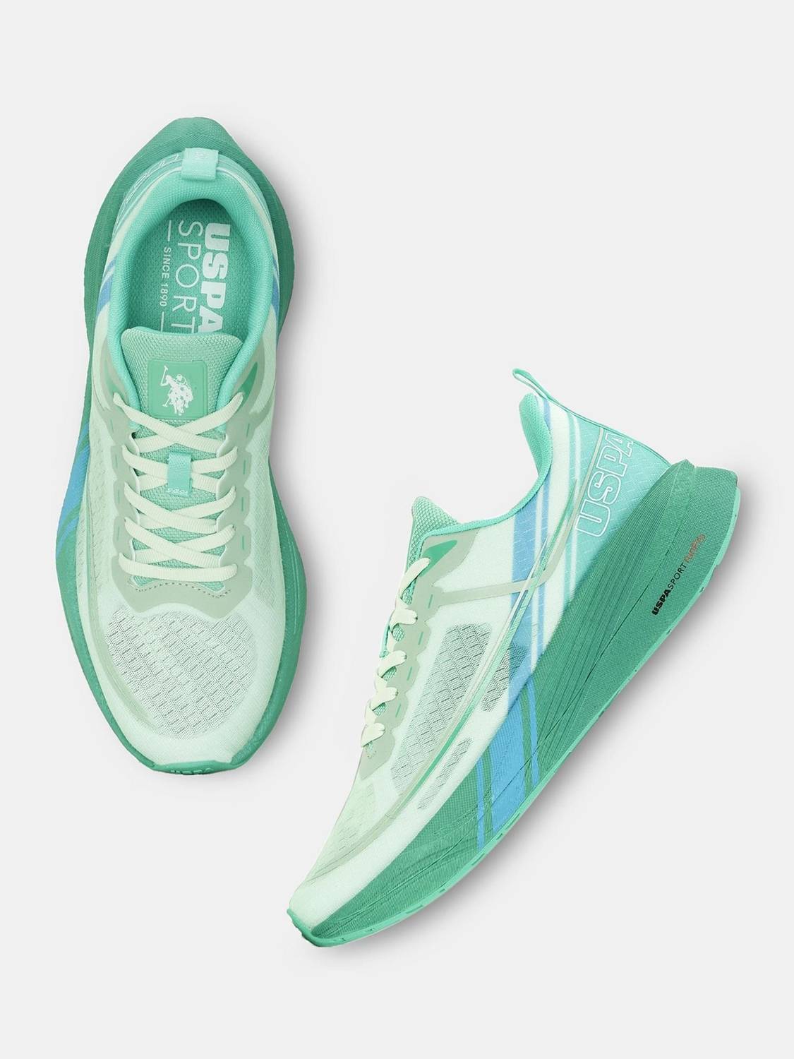 U.S. POLO ASSN. Men's Green Running Shoes - Image 2