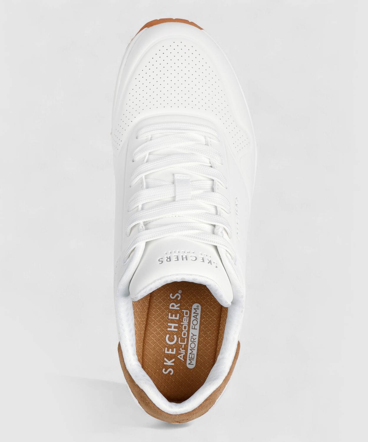 Skechers UNO - SUITED ON AIR White Men's Sneakers - Image 5