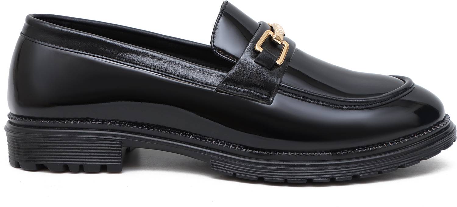 SHUAN Men's Black Slip On - Image 3