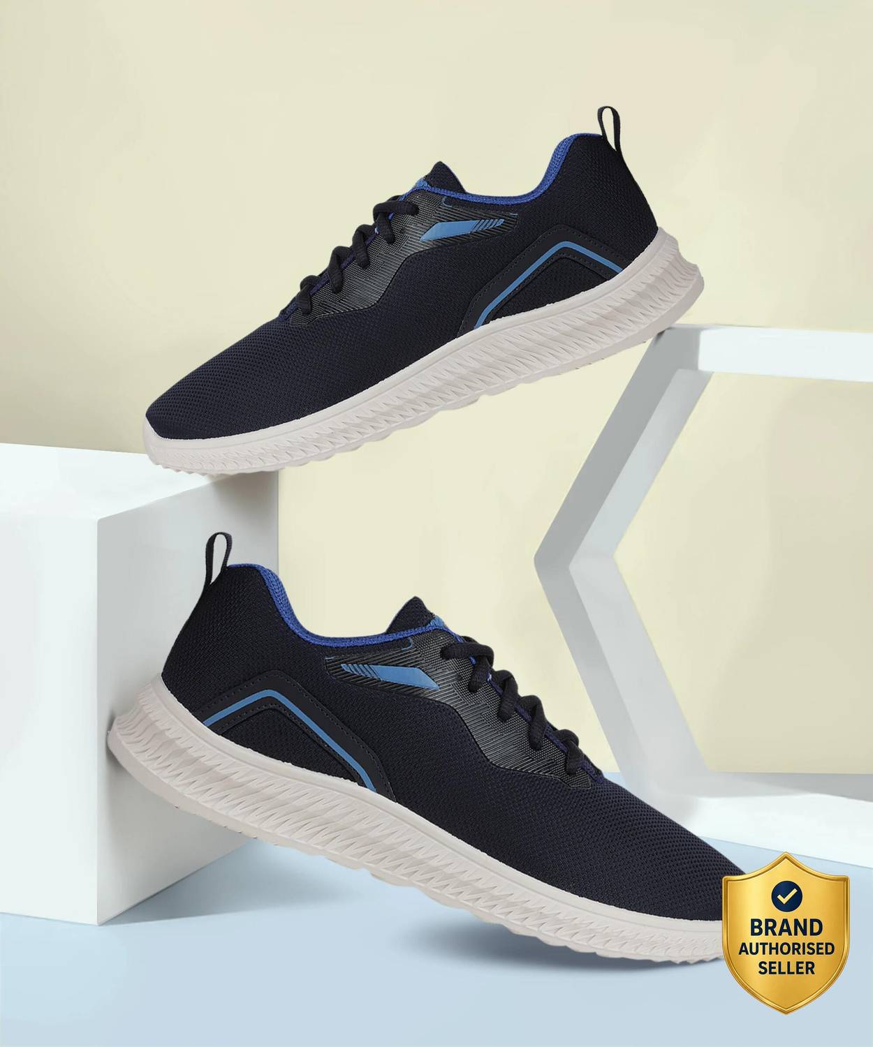 LIBERTY Force 10 OSLO-M1E Lacing Sports Shoes - Durable & Comfortable Lace-Up Walking & Walking Shoes For Men