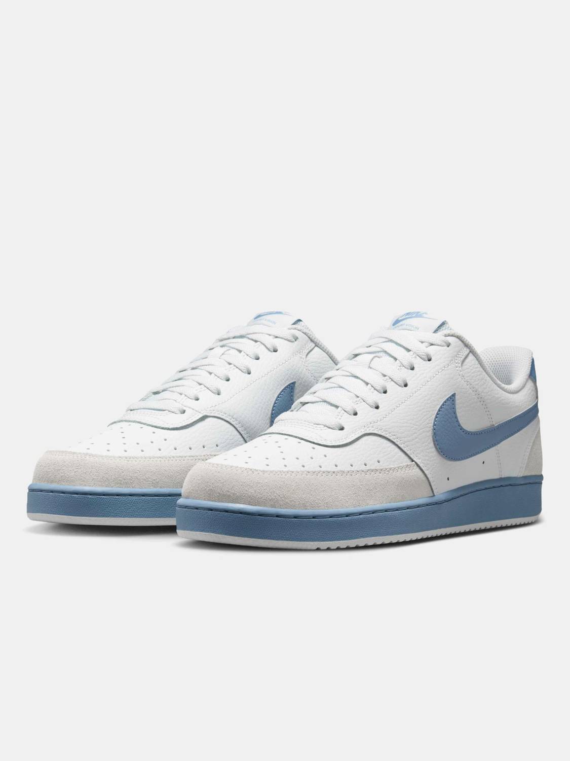 NIKE Court Vision Low White Men's Sneakers - Image 1